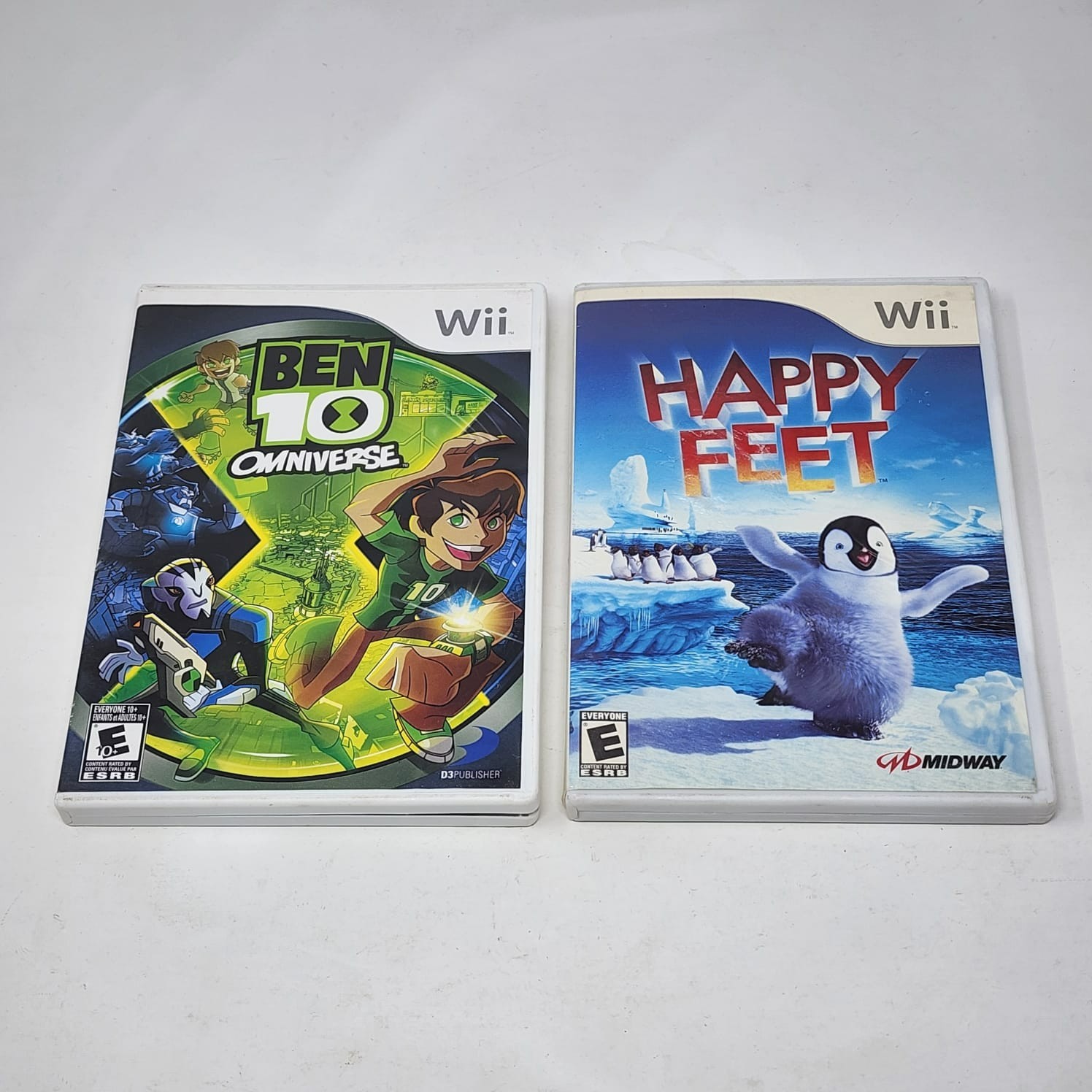 White Nintendo Wii + OEM Wii-Mote & Nunchuck + 2 Games – Tested
