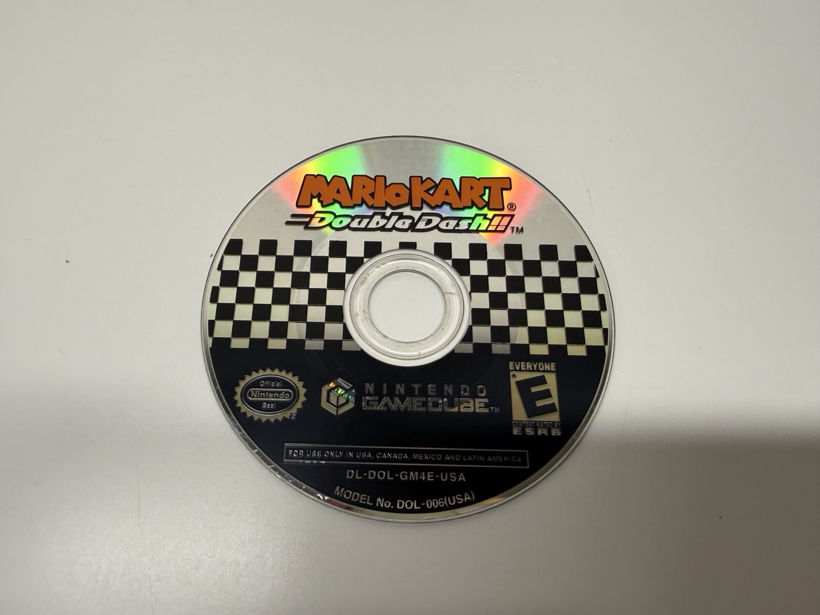 Mario Kart: Double Dash!! (Nintendo GameCube, 2003) CIB Complete Pristine Disc