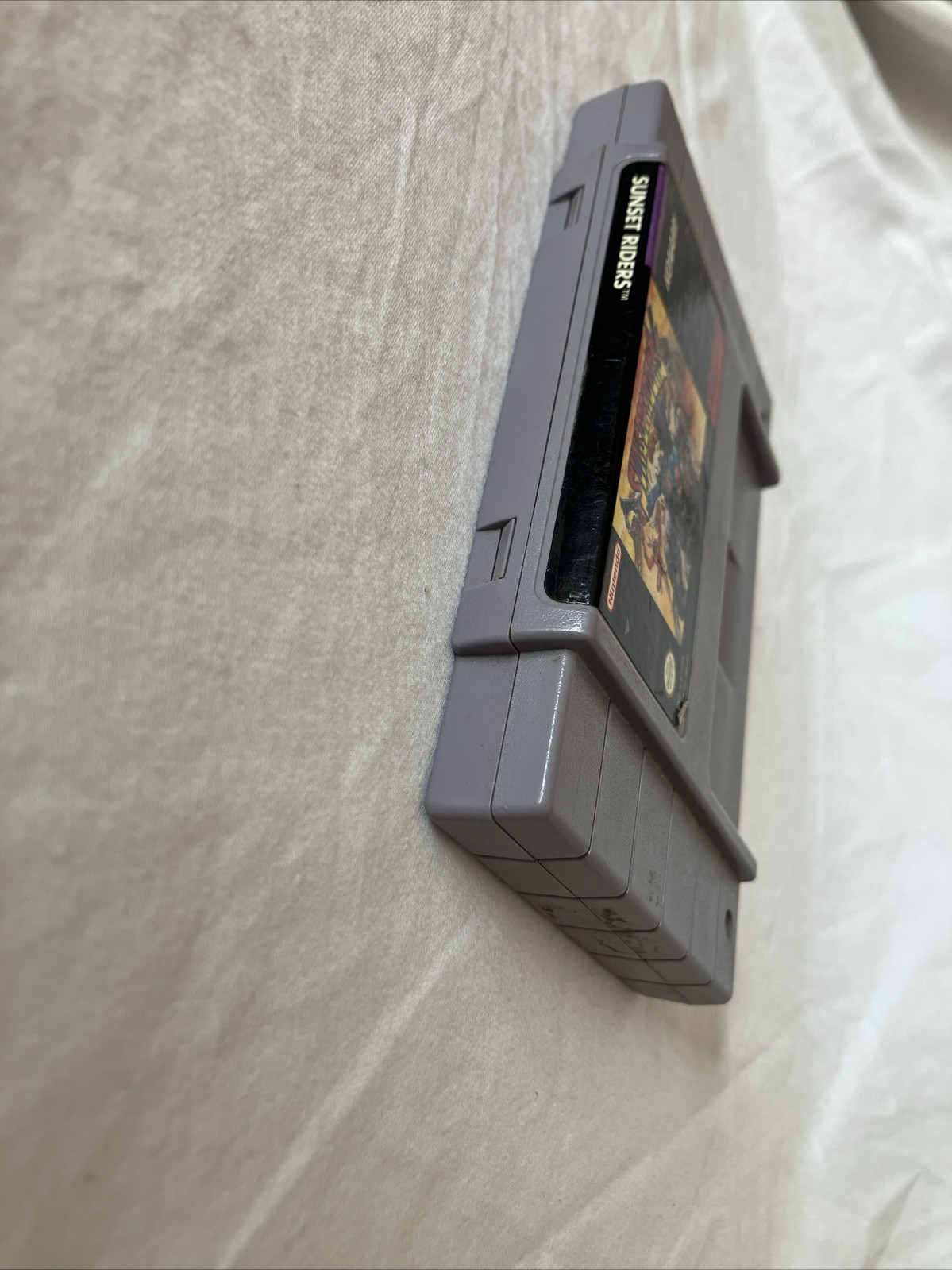 Konami Sunset Riders Game Cartridge for Super Nintendo SNES NTSC-U/C US/Canada