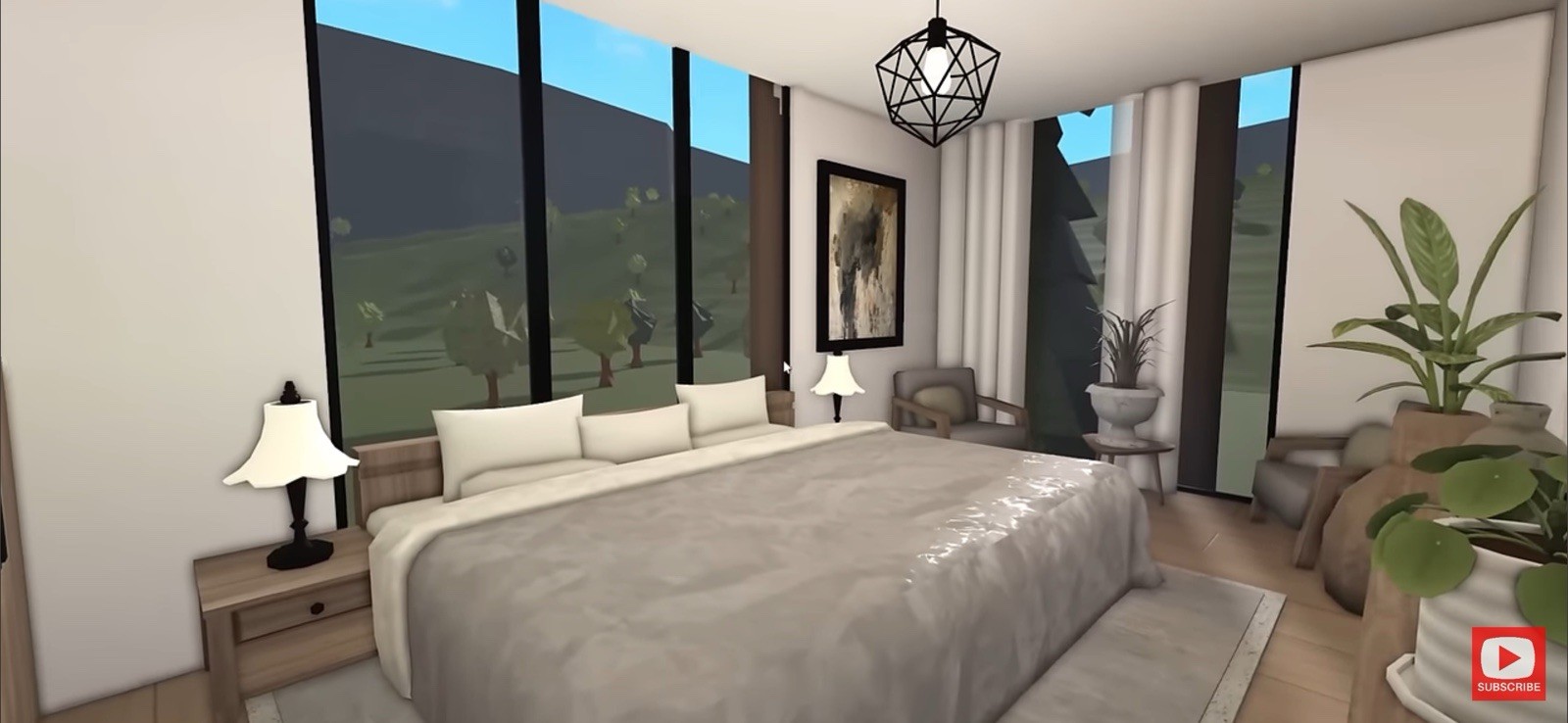 MODERN FAMILY MANSION BLOXBURG.CHECK DESCRIP.FAST BUILDER FOR AFFORDABLE PRICE