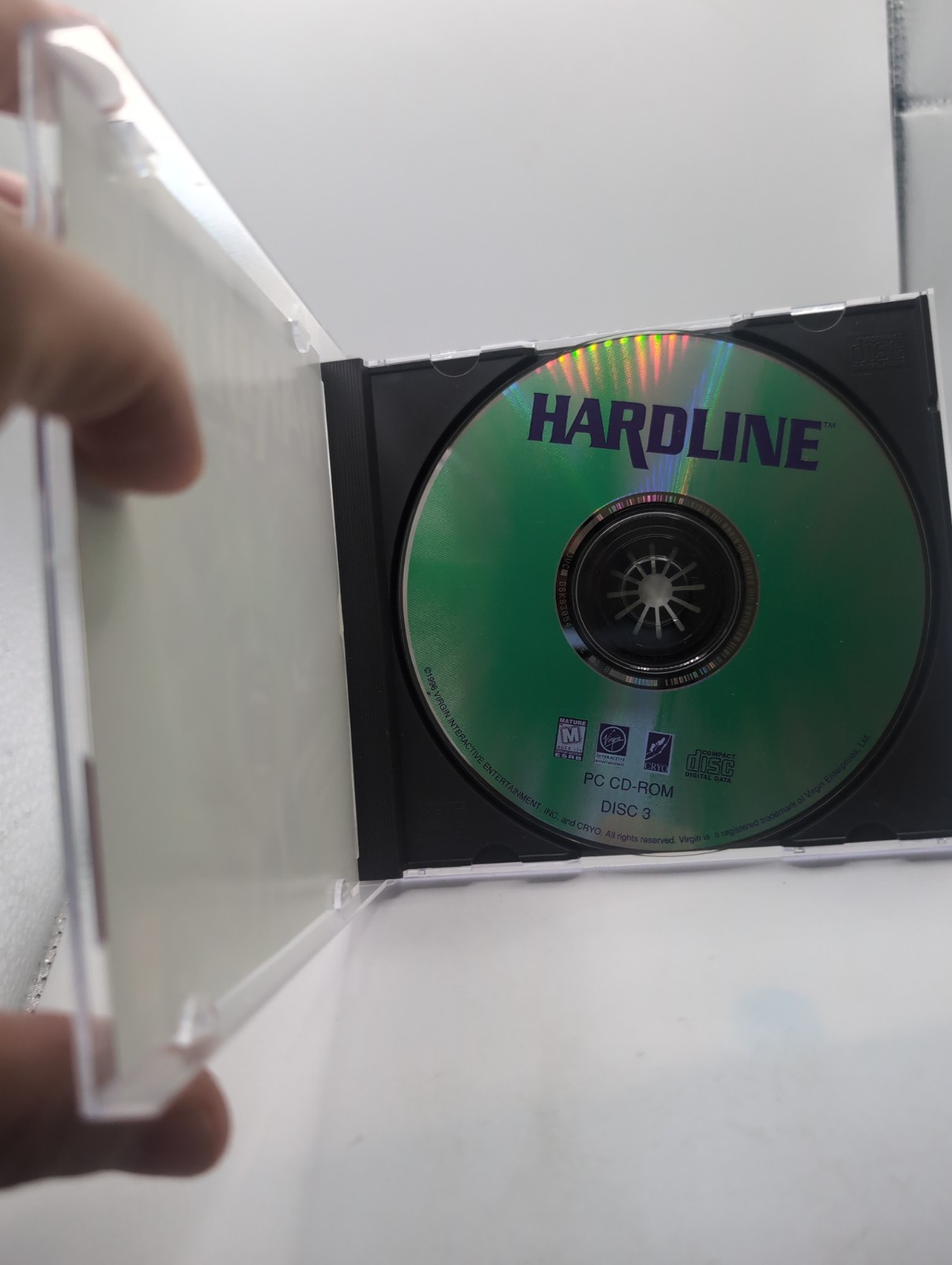 Hardline 1996 PC Scratch Free Tested Working