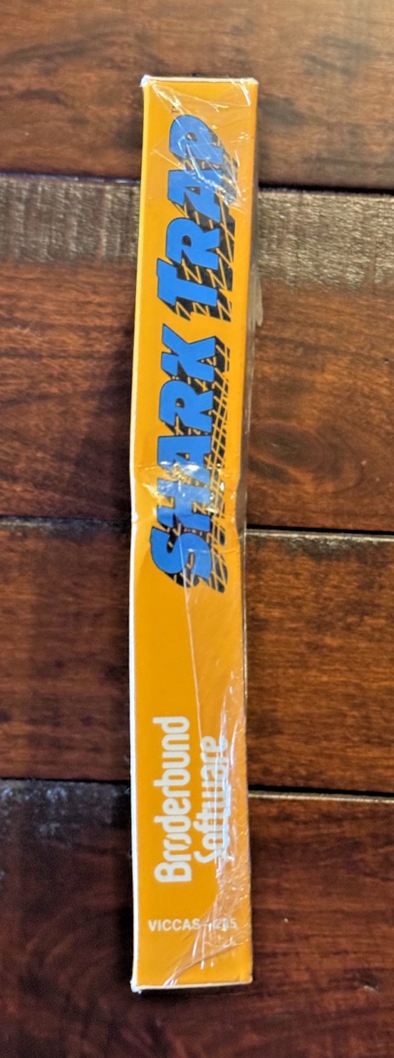 Shark Trap VIC-20 Cassette Game Broderbund Sealed NOS 1982