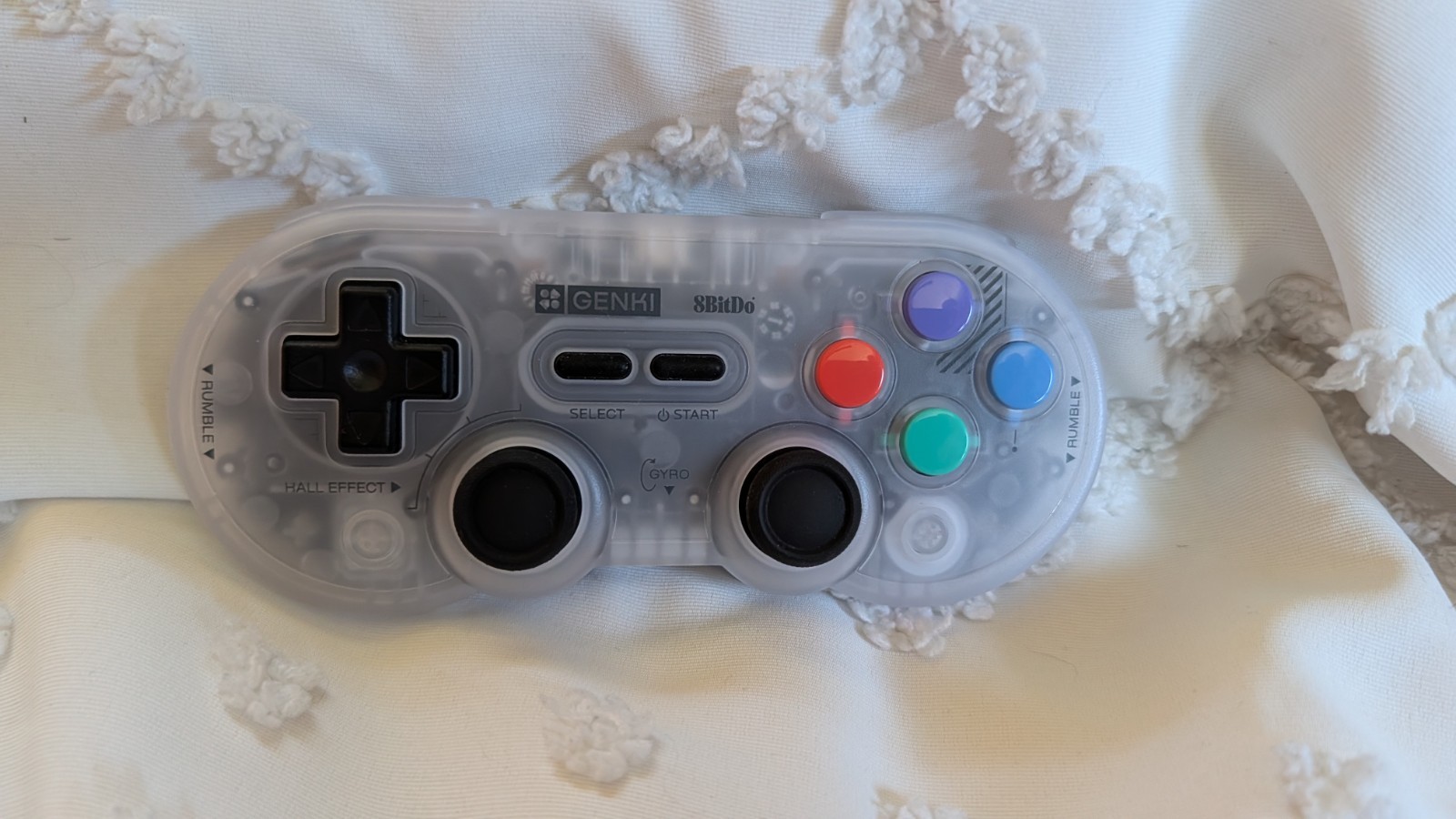 8BitDo / Genki SN30 Pro Pocket Pro Wireless Bluetooth Controller, Hall Effect