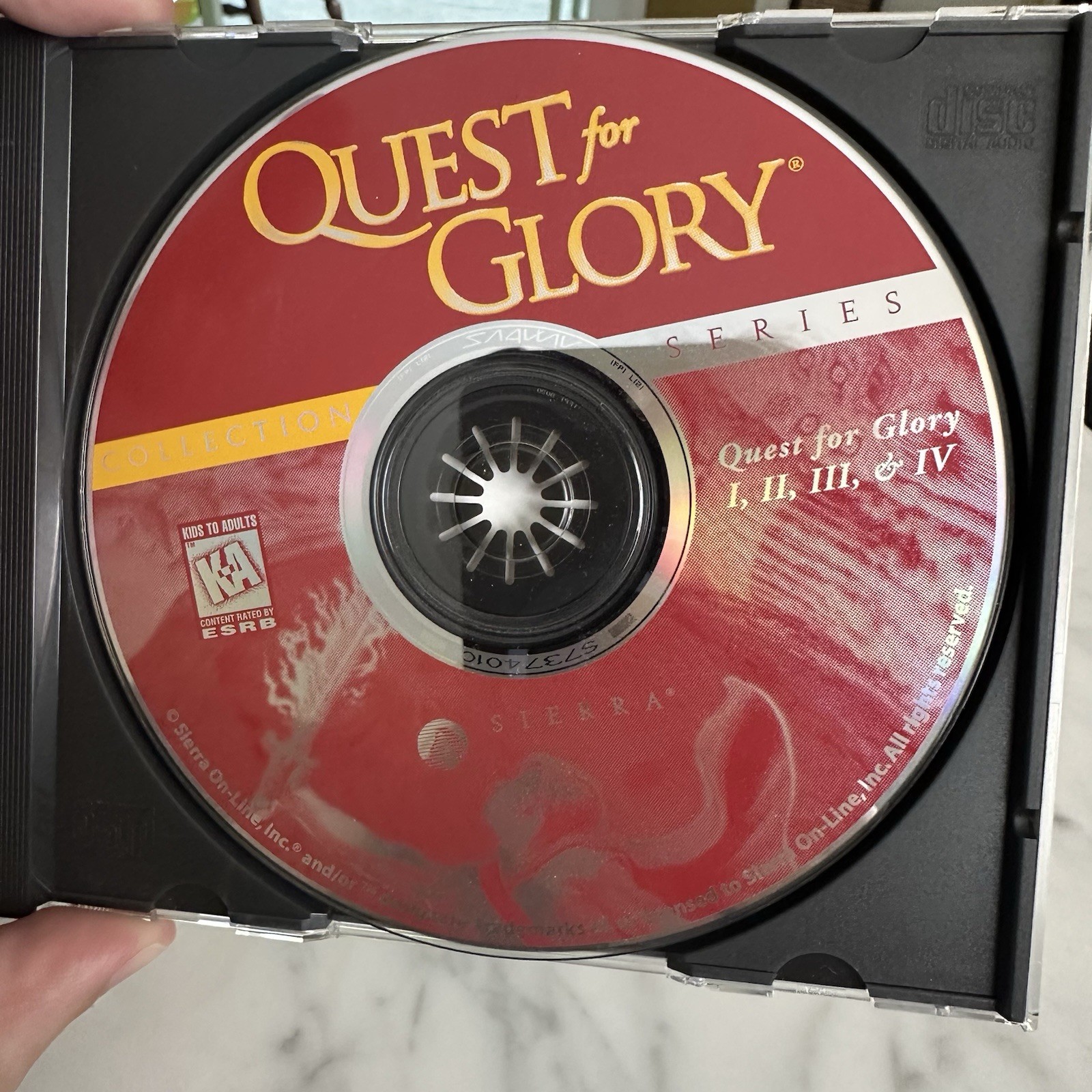 Quest for Glory 1-5 PC Video Game CDs ‘97 ‘98 Window Apple – Fantasy Action RPG