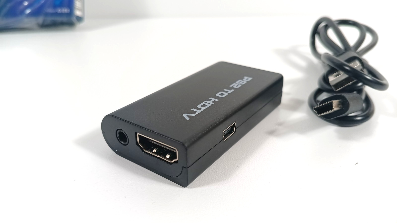 Ps2 To HDMI connection with 6 foot High Speed HDMI Cable New Open Box