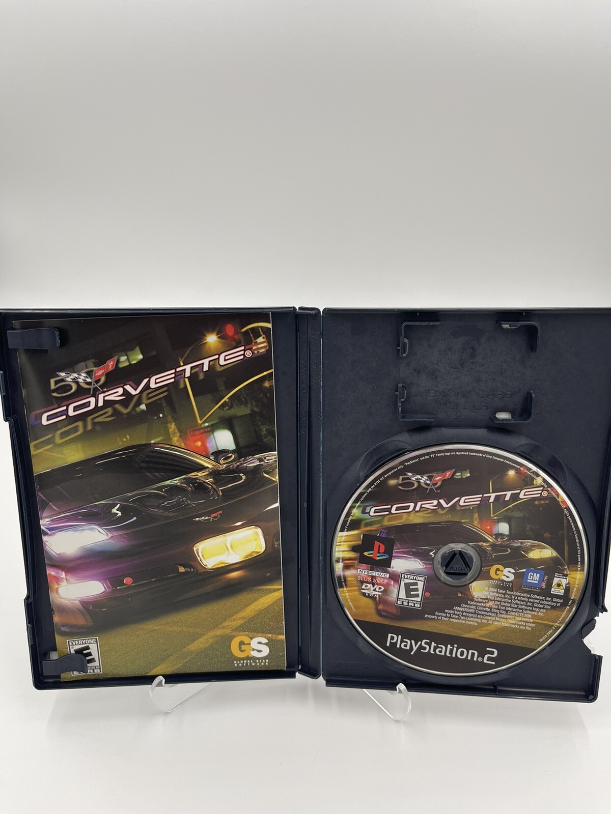 Corvette (Sony PlayStation 2, 2004) PS2 Global Star Software Complete In Box CIB