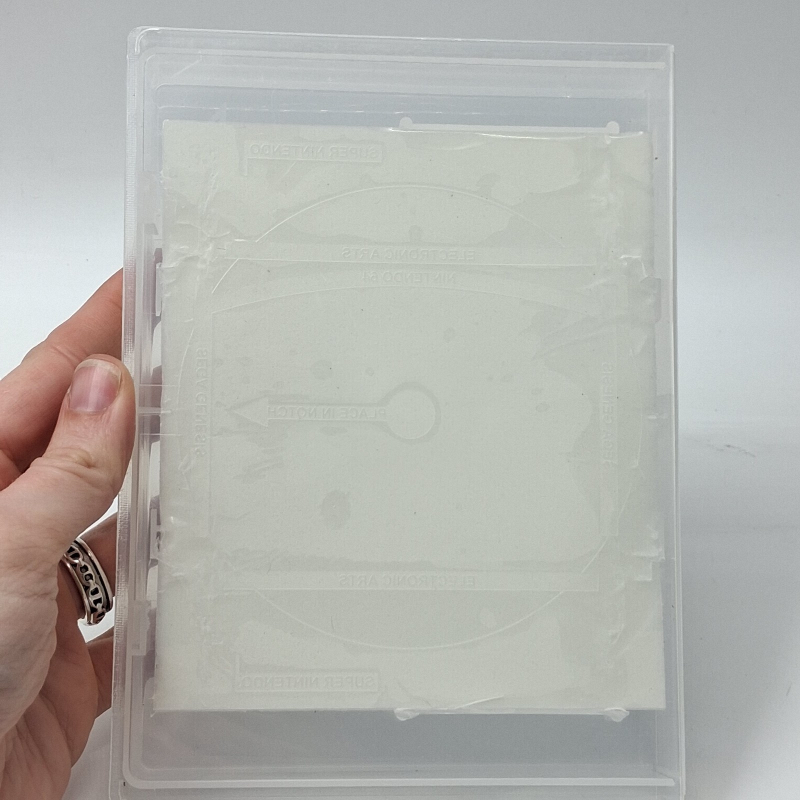 Nintendo 64 N64 Hard Plastic Clamshell Cases 3 OEM Green & Clear Lot Of 6