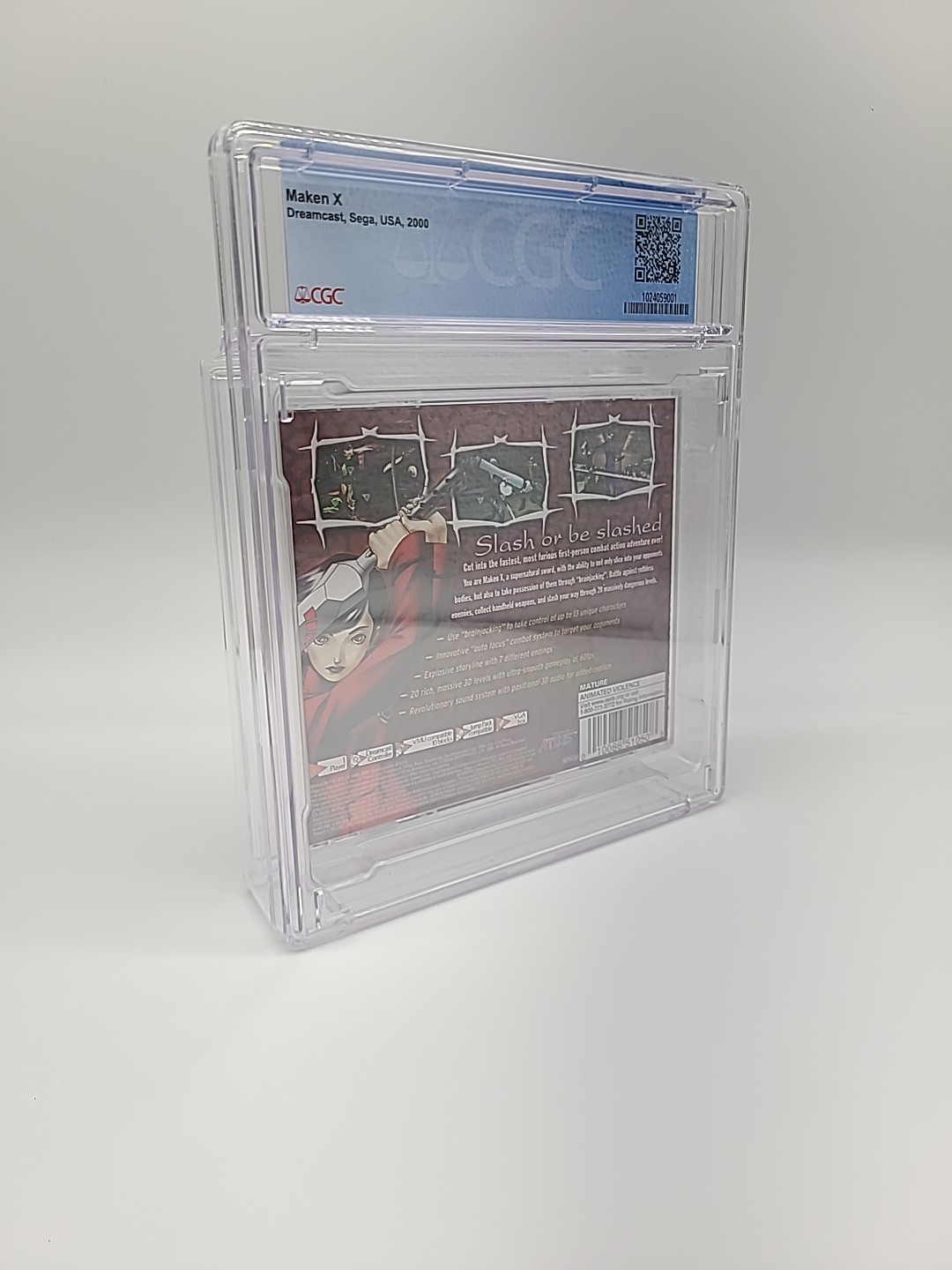 Maken X CGC 9.9 A++ Sega Dreamcast Graded Sealed Not WATA, VGA, PSA