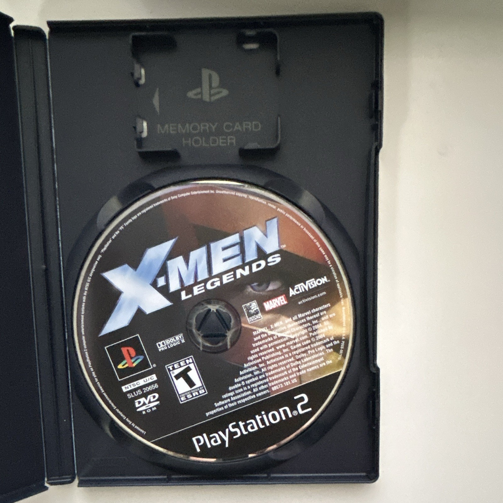 Activision X-Men Legends PS2 T NTSC-U/C Manual Included Multiplayer Action