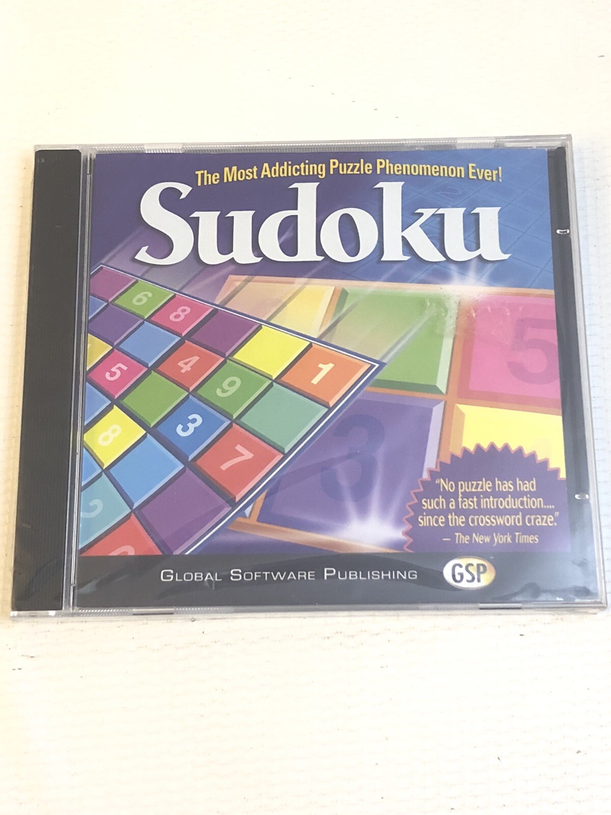 2005 DK Dorling Kindersley Sudoku PC Game CDROM GSP Puzzle NEW SEALED XP Vista
