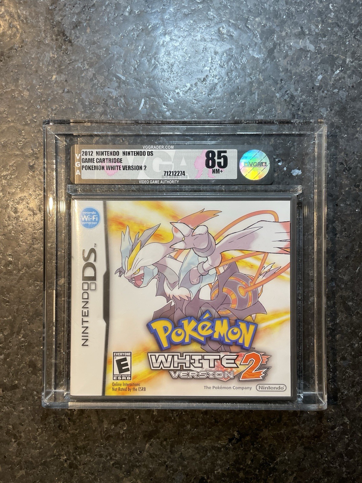 Pokemon White 2 Nintendo Da VGA 85 NM Silver Label 2012