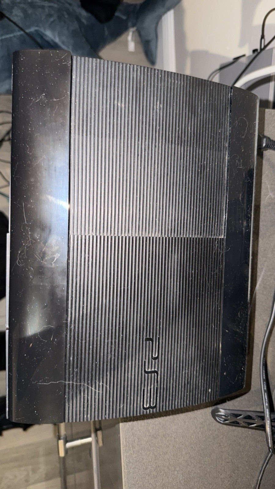 PS3 Super Slim 250GB With Games, Controller and Cords