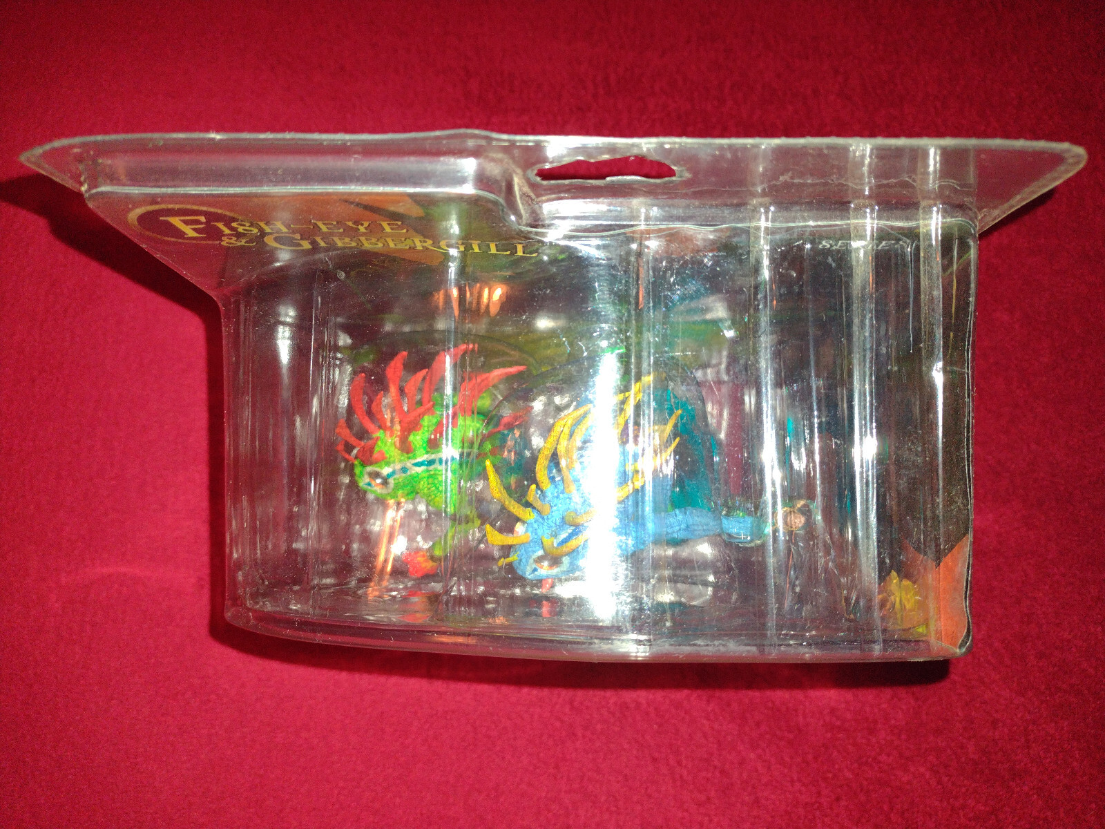World of Warcraft Series 4 – Murloc 2 Pack Fish-Eye and Gibbergil (green/blue)