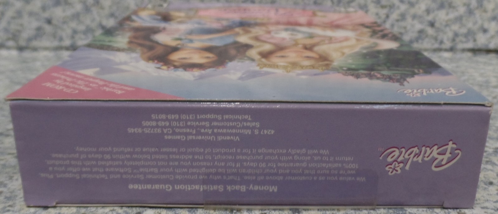 Video Game PC Barbie As The Princess And The Pauper #5 NEW see pics