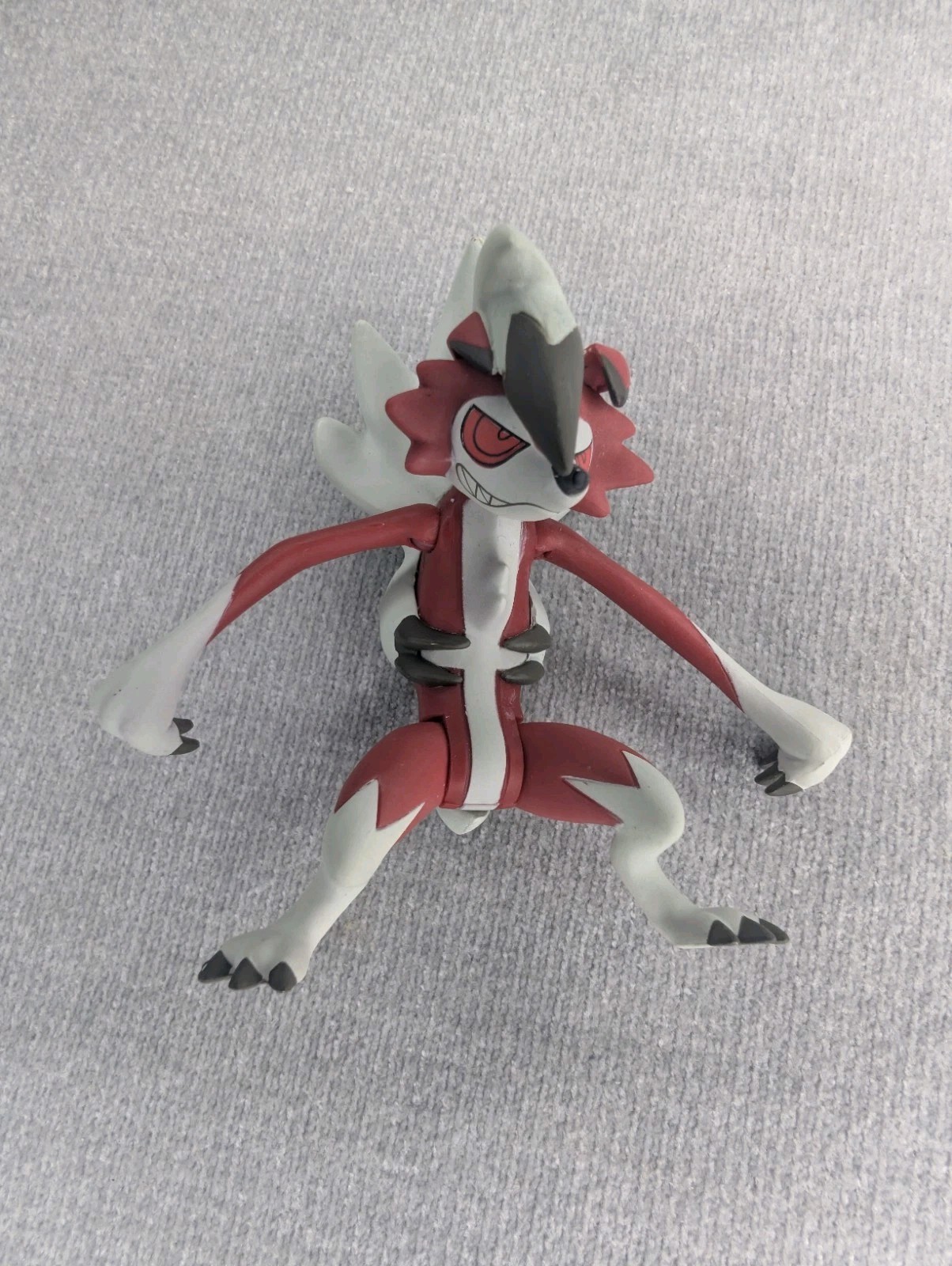 Lycanroc Midnight Form Pokemon Moncolle Ex Figure Takara Tomy Japan H04 2.6in