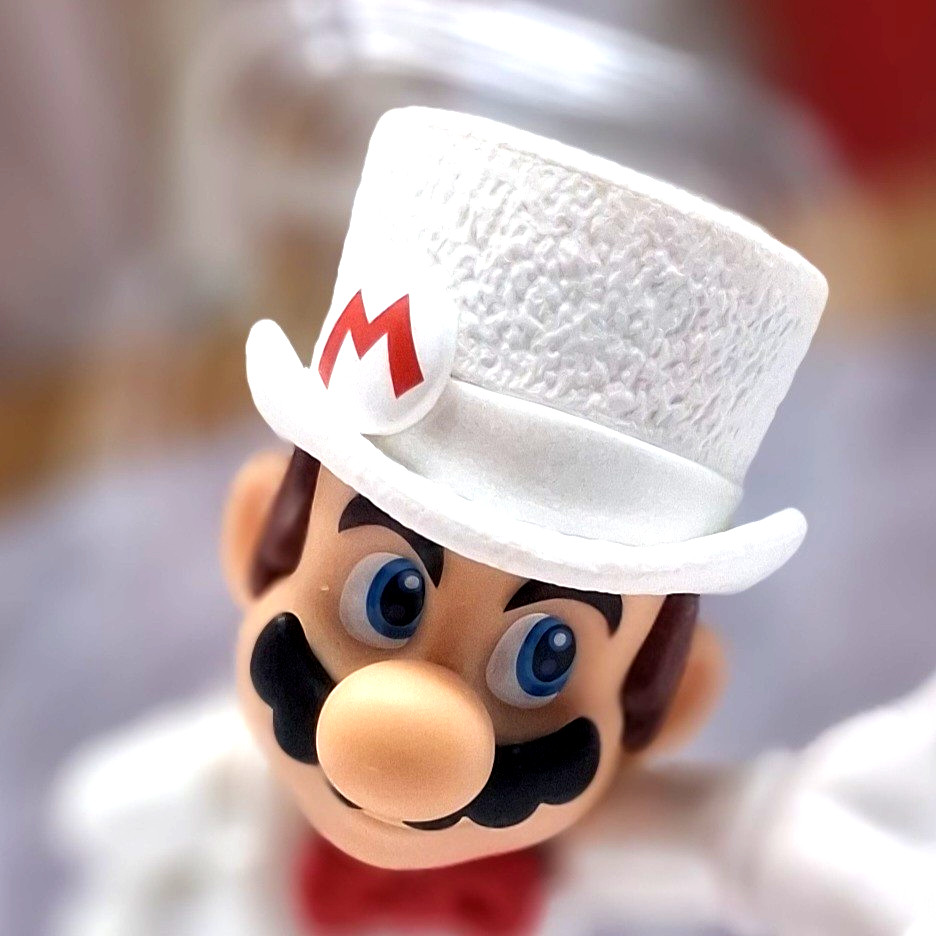 Nintendo Super Mario Odyssey Series Amiibo Wedding Mario Figurine New