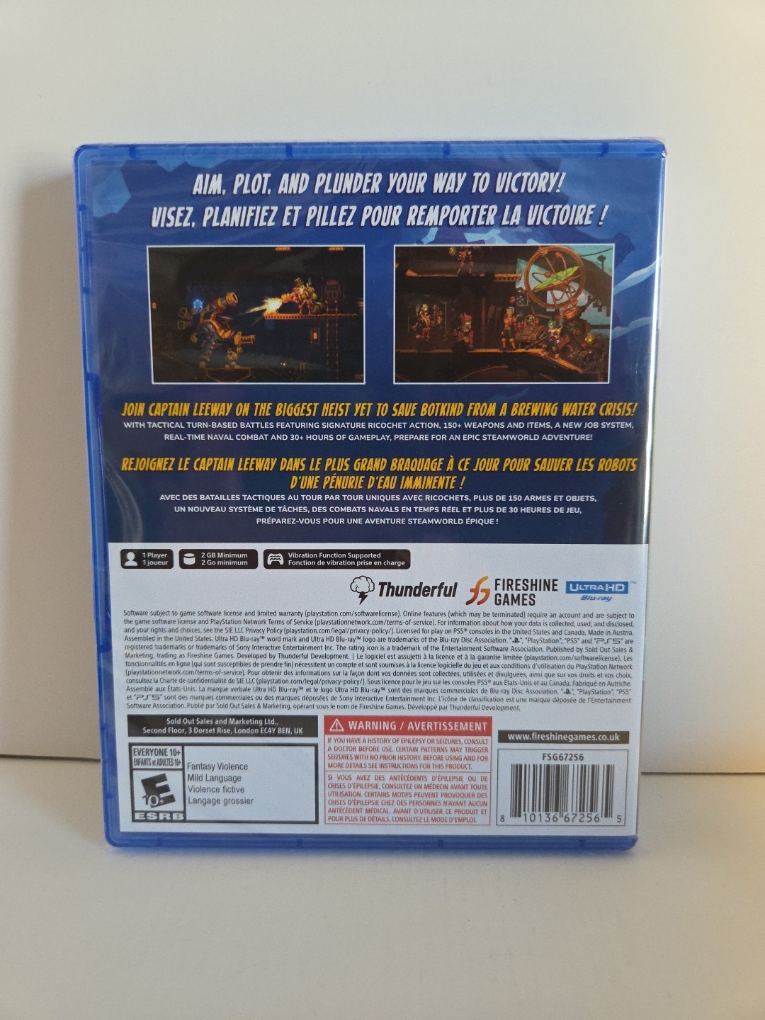 SteamWorld Heist II (PlayStation 5, 2025) PS5 – Thunderful Fireshine Games New!