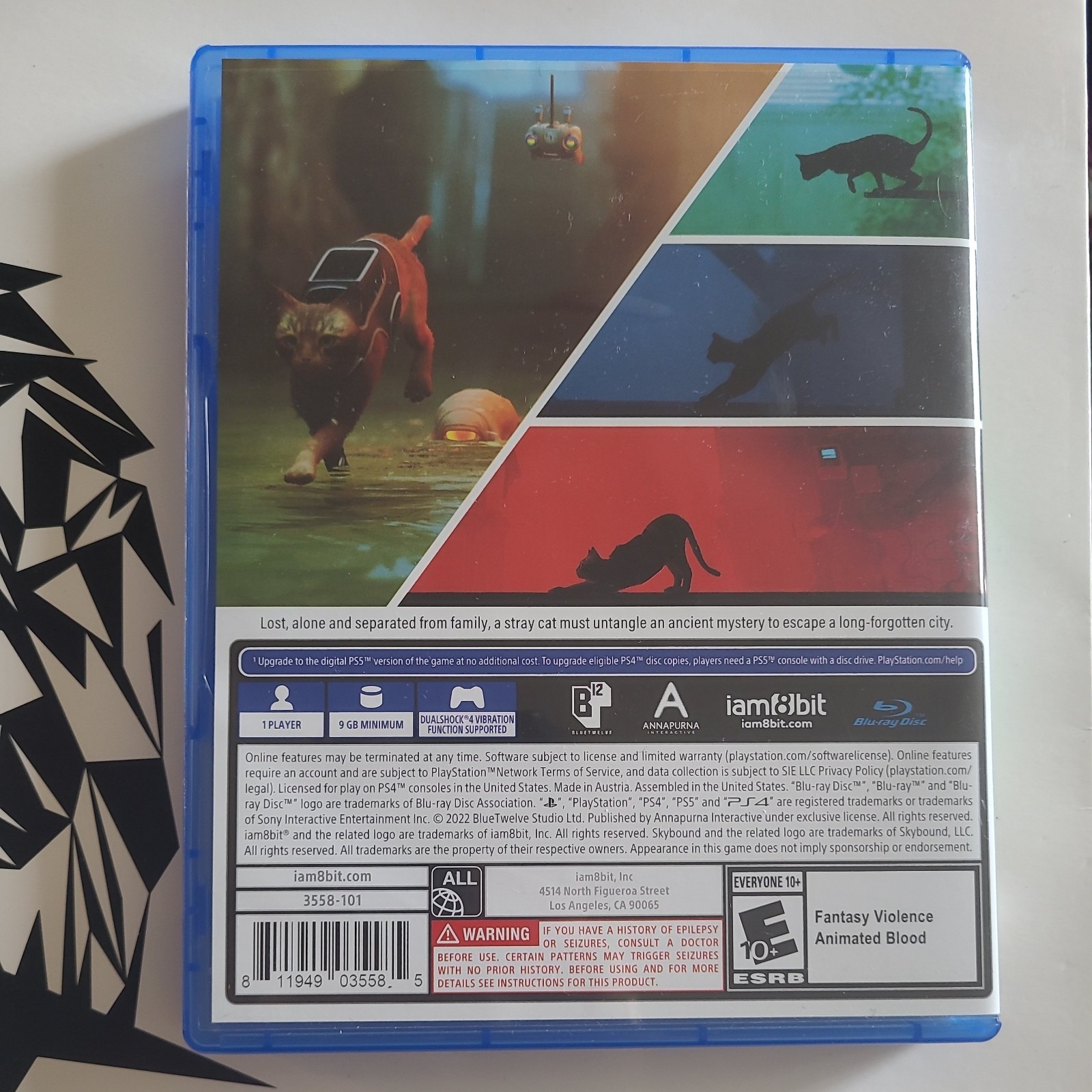 Stray – Sony PlayStation 4 PS4 Video Game Annapurna Interactive no manual