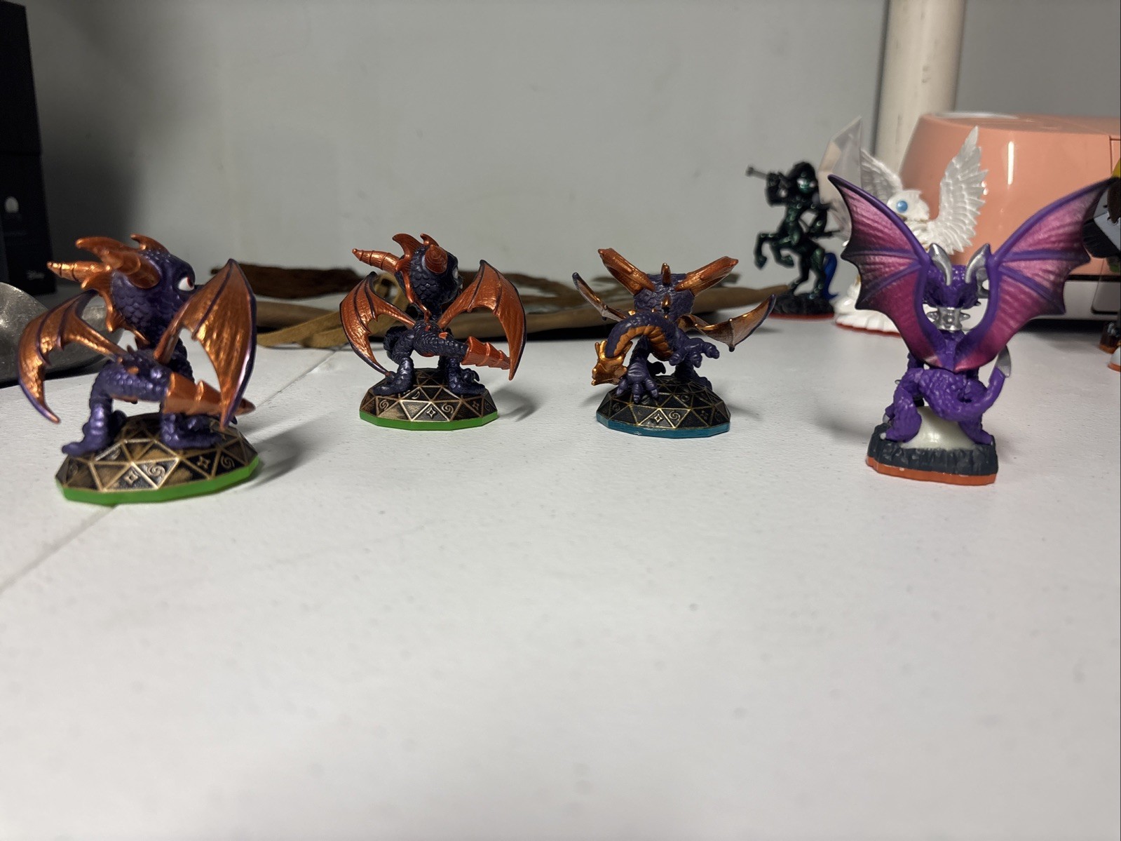 skylanders lot Series 1 Spyro, Cynder, And Super Ram Spyro
