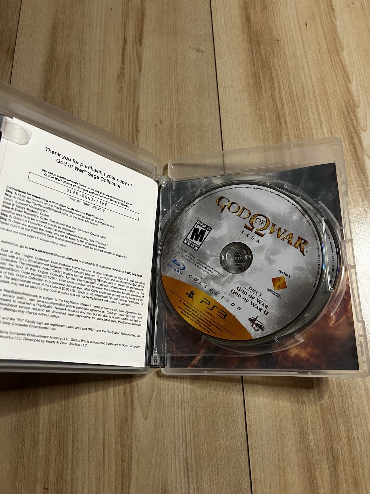 God of War Saga (Sony PlayStation 3, 2012)