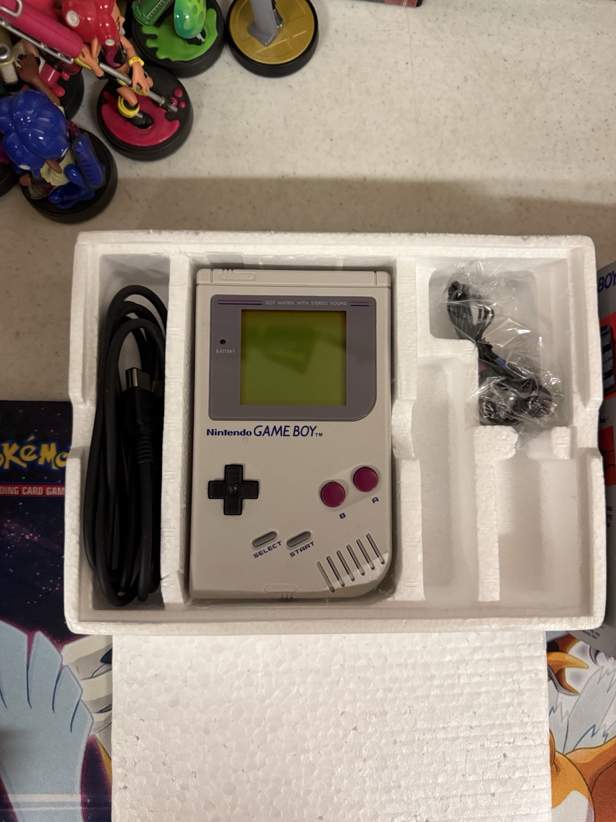 1989 Nintendo Game Boy Console DMG-01 Complete Box w/ Tetris & Manual CIB Works