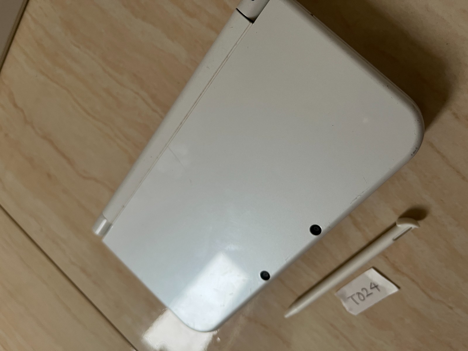 TOP IPS Nintendo new 3DS LL XL Pearl White Console Japanese Excellent T024