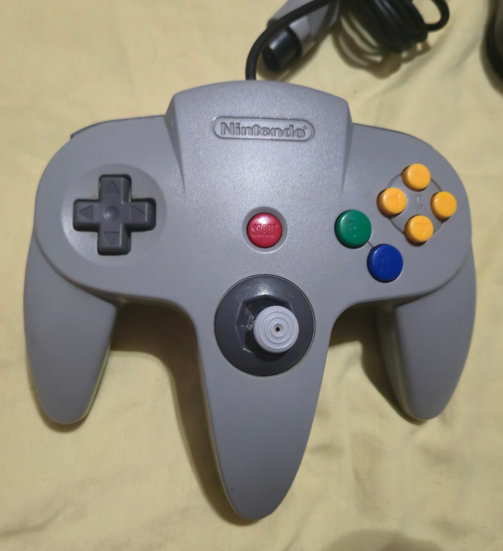 Nintendo 64 N64 Console NUS-001 (USA) Bundle w/ Controller And Cables TESTED