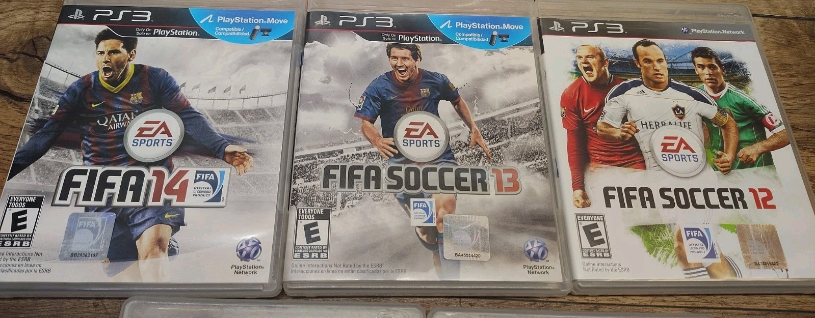 FIFA Soccer 9, , 11, 12, 13, 14, 15 ,16 ,17 – PS3 Game Lot 8 PlayStation 3 mint