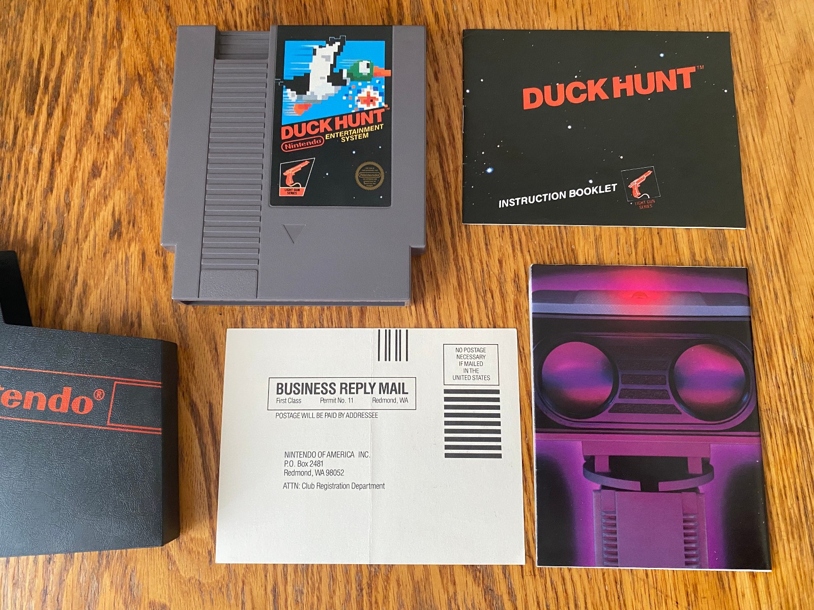 Duck Hunt UNOPENED TOP complete in box hangtab sealed nintendo nes factory MINT