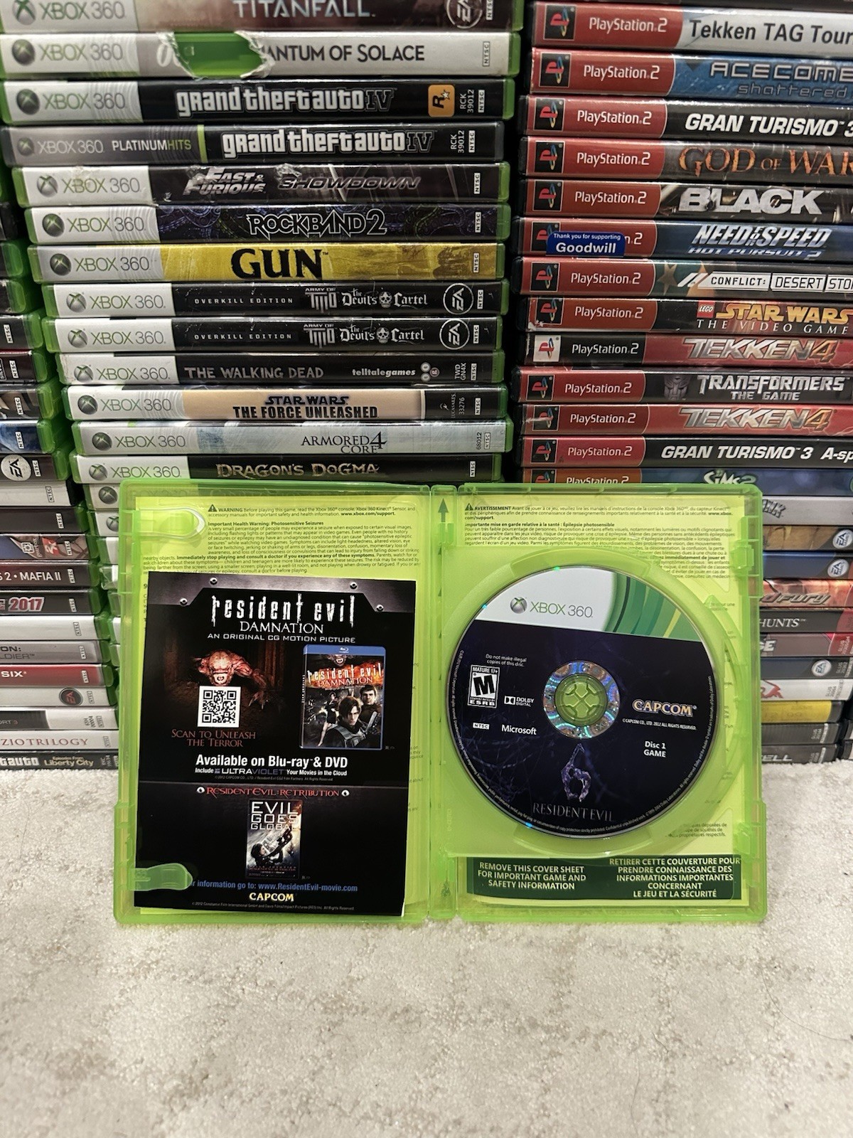 Resident Evil 6 (Microsoft Xbox 360) Tested