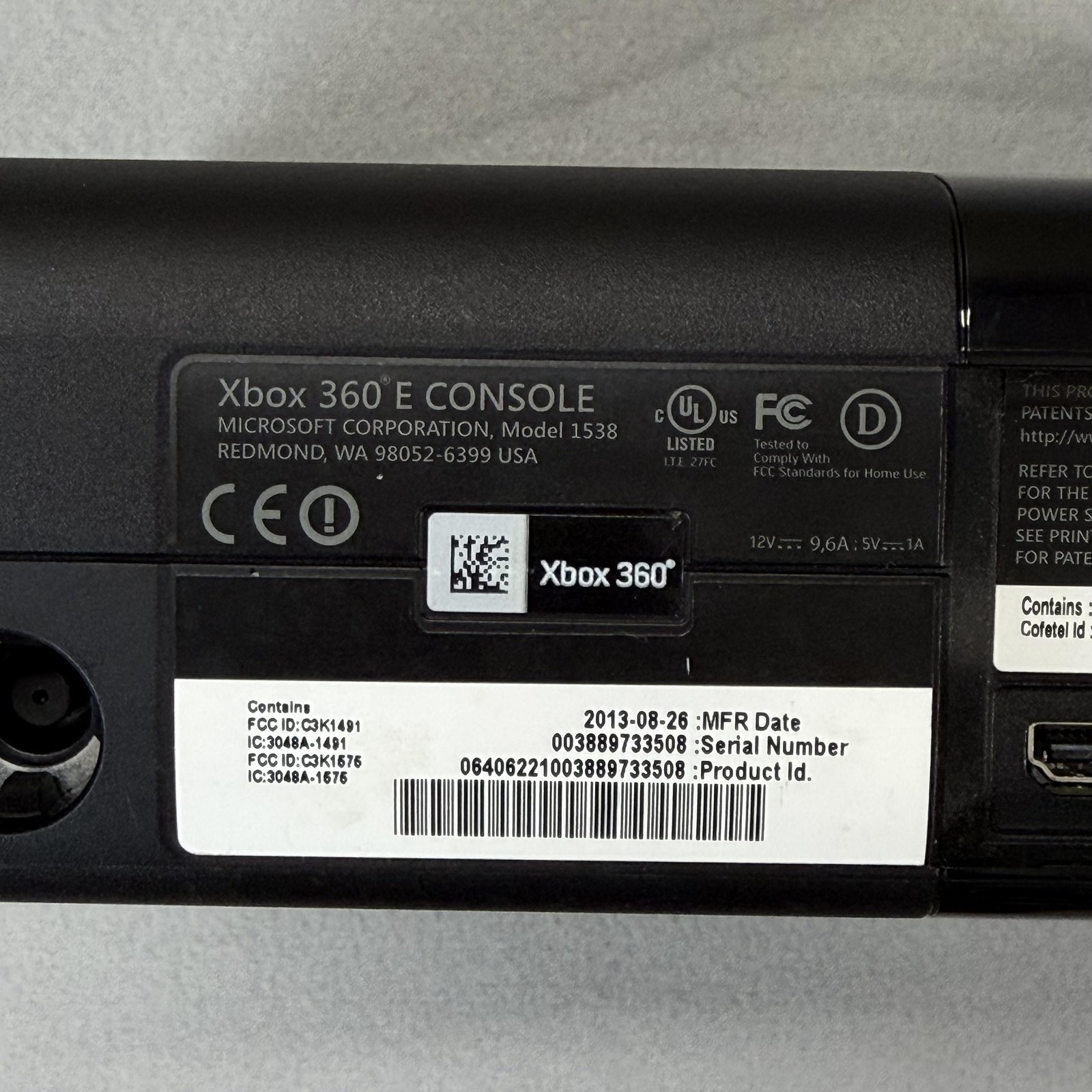 Microsoft Xbox 360 E 1538 Console Controller Bundle Games Rock Band Sonic NO HDD