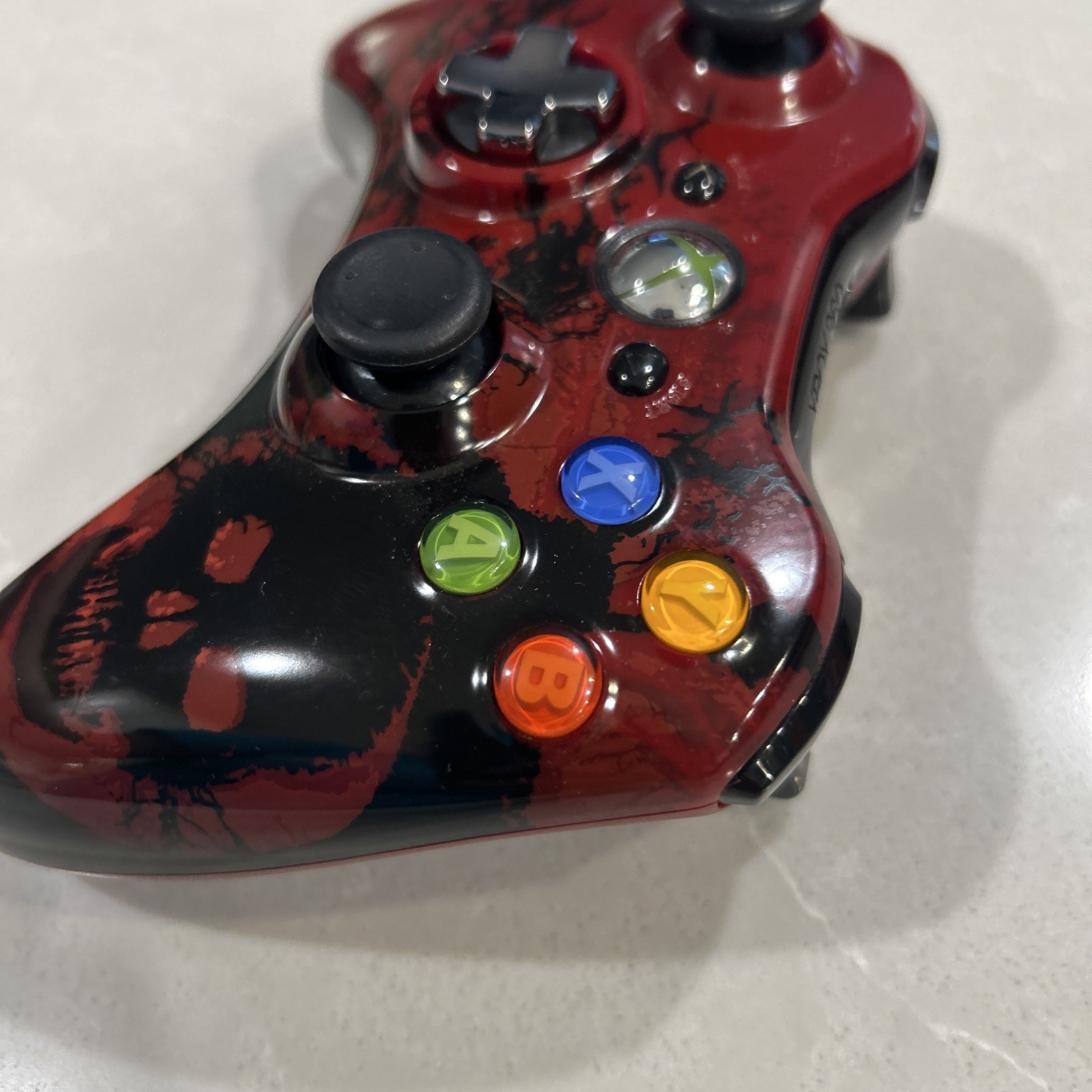 Xbox 360 Gears of War 3 Limited Edition Wireless Controller SE Game 2011