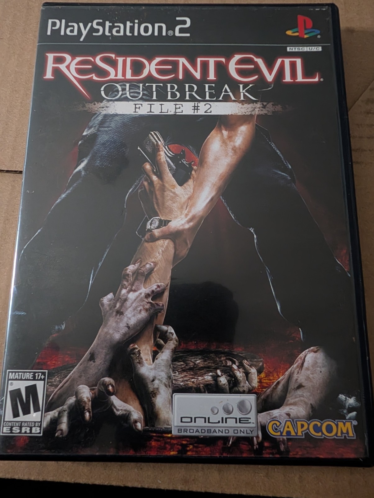 Resident Evil Outbreak 1&2 + Resident Evil Dead Aim PS2
