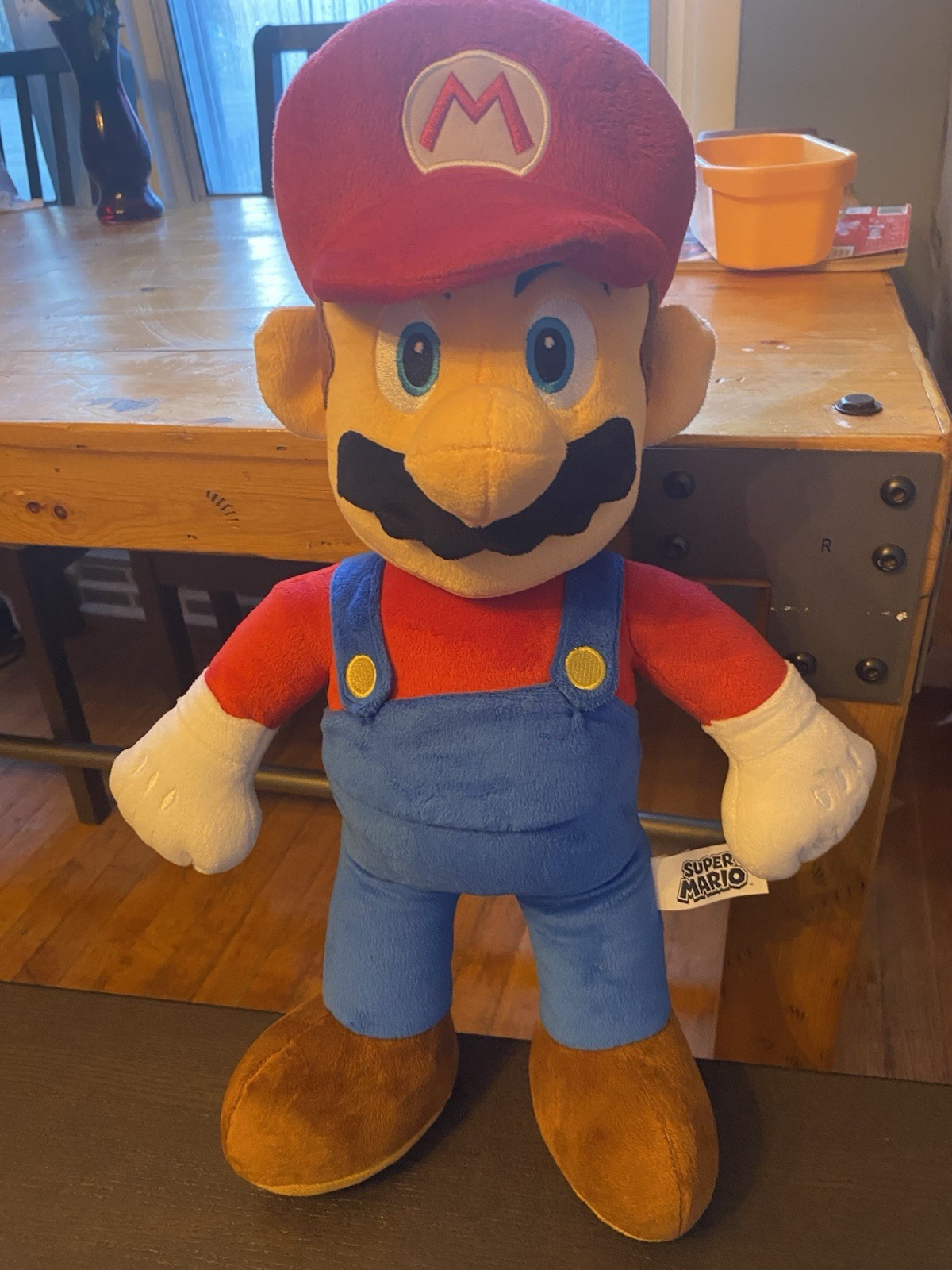 Nintendo Super Mario Mario Washable Plush Doll 2022 Super Mario Bros. Video Game