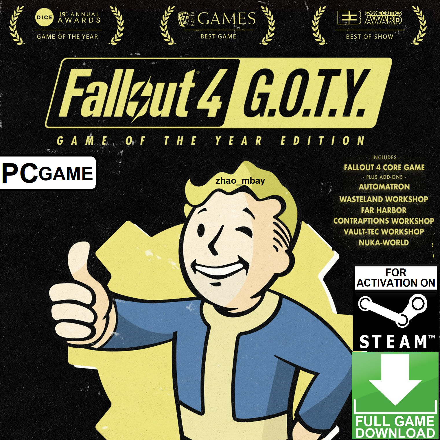 Fallout 4 GOTY Game of The Year PC Steam Key FAST SENT! Action Adventure RPG