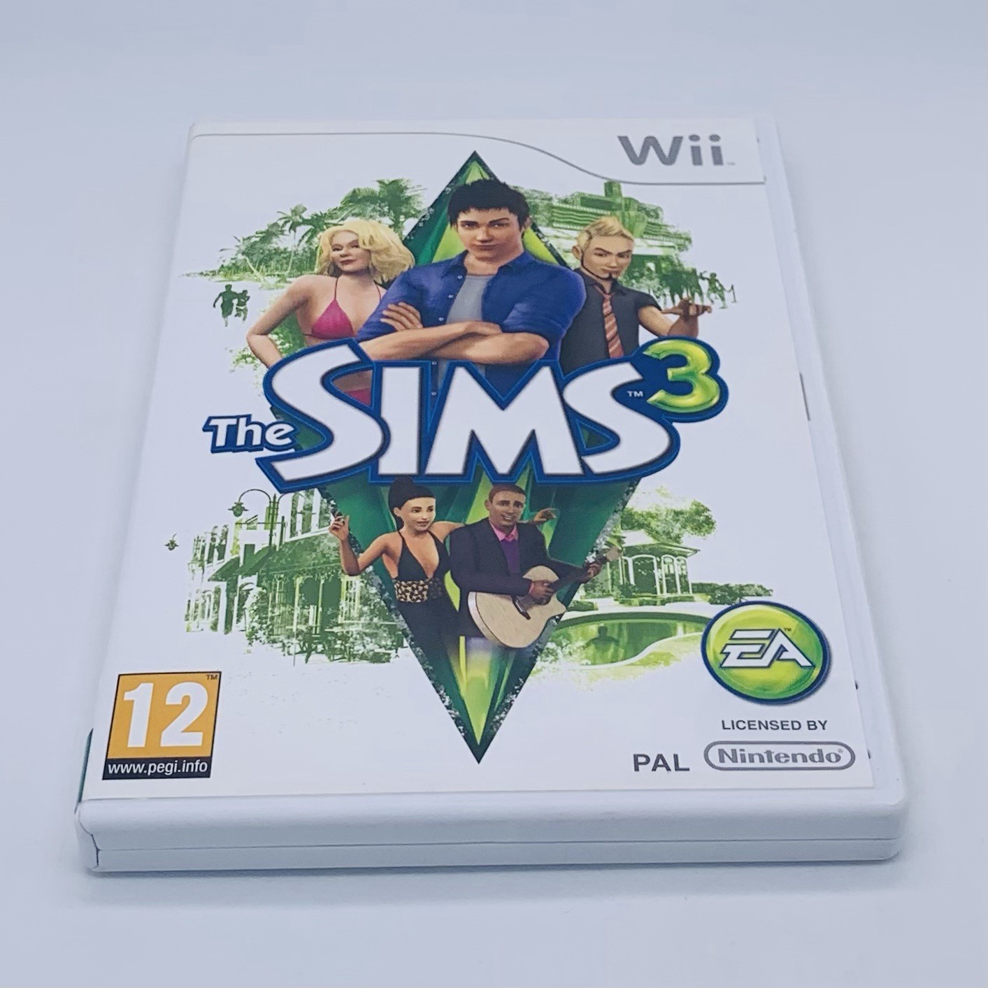 The Sims 3 PEGI 12 PAL Nintendo Wii 2010 – Complete w/ Manual & 3 Inserts Tested