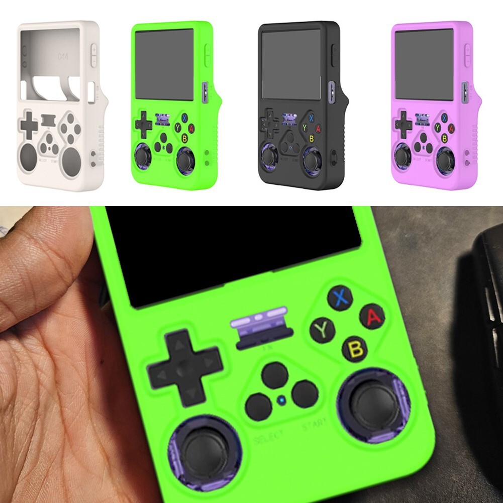 Shockproof and Washable Silicone Case for R36S Handheld Gaming Console