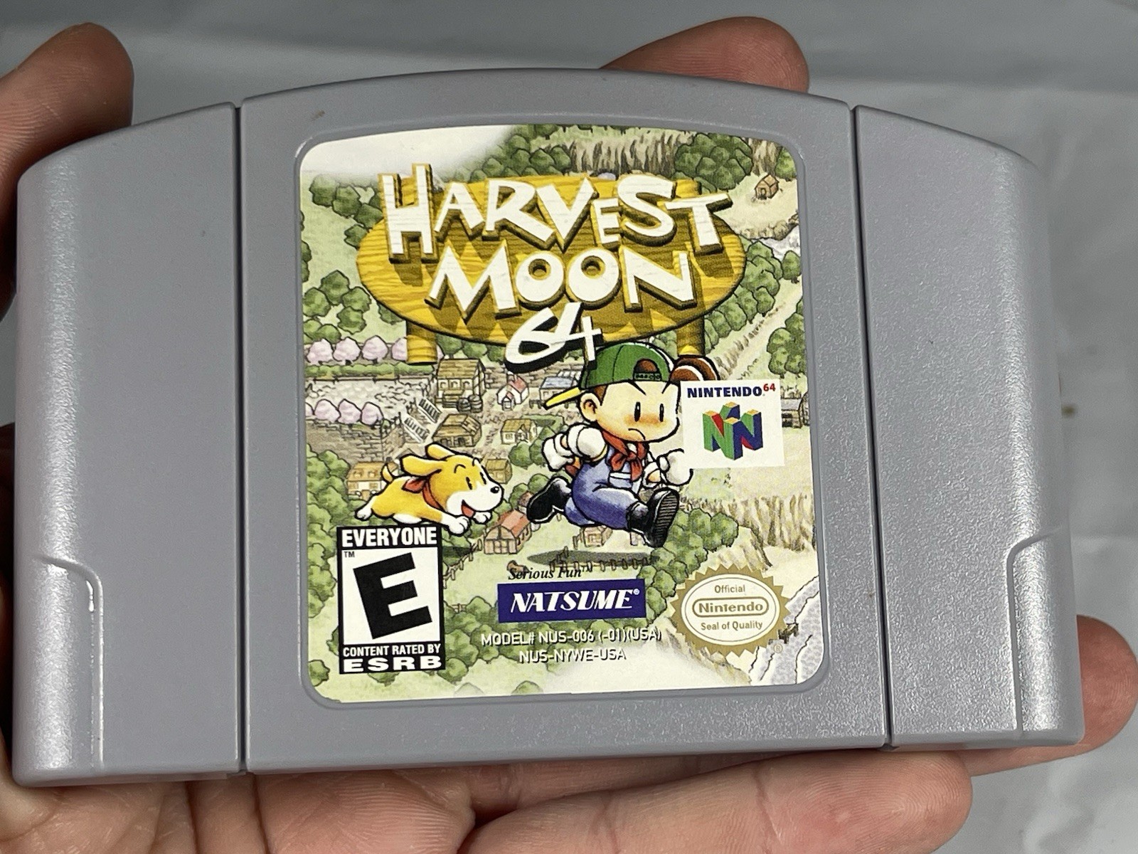 Harvest Moon 64 (Nintendo 64 N64, 1999) Authentic