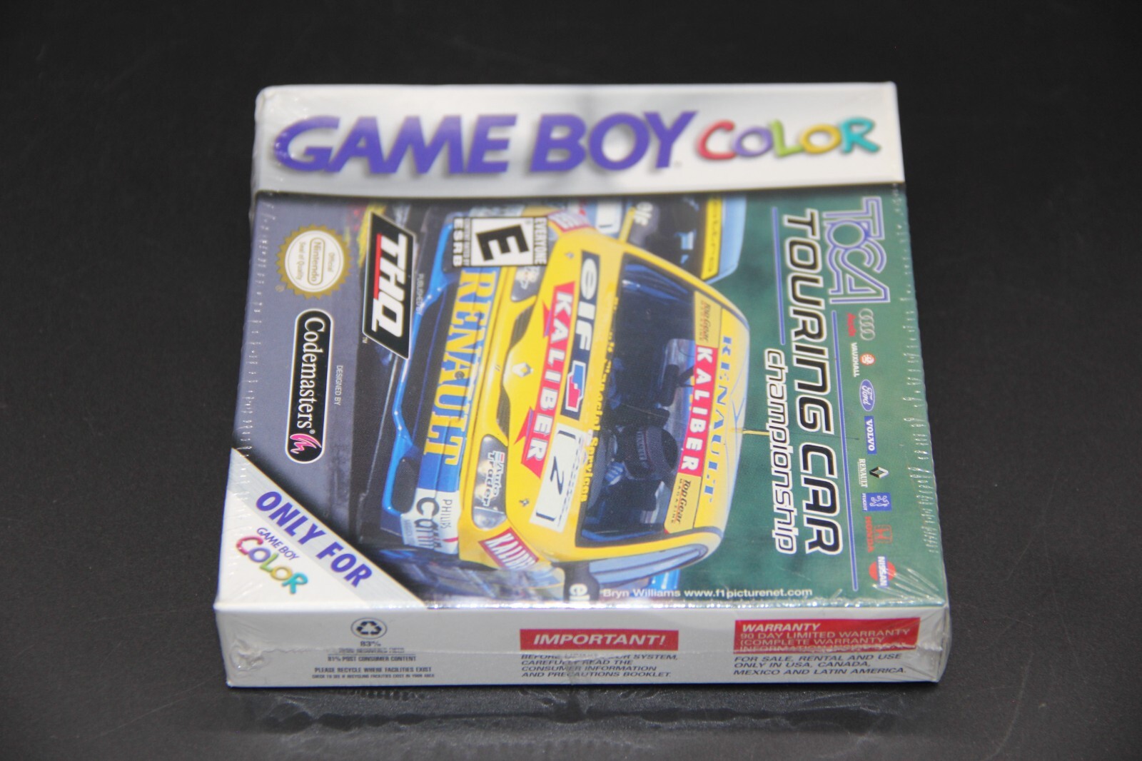 TOCA Touring Car Championship (GameBoy Color, GBC, 2000) New Sealed