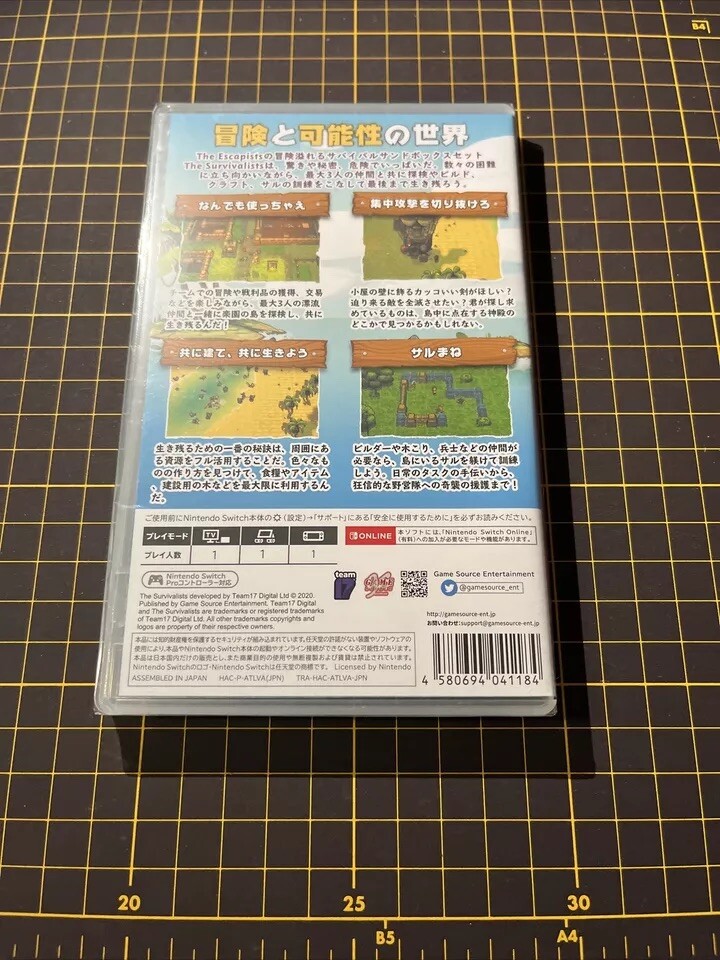 The Survivalists Nintendo Switch Japan Import Multi Lang Brand NEW SEALED