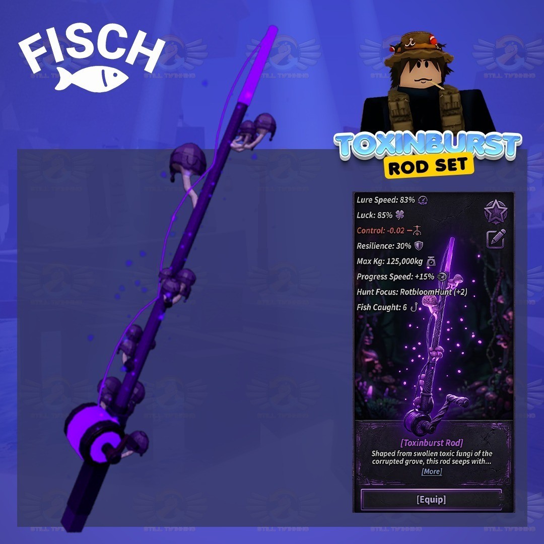 Toxinburst Rod Set – Fisch