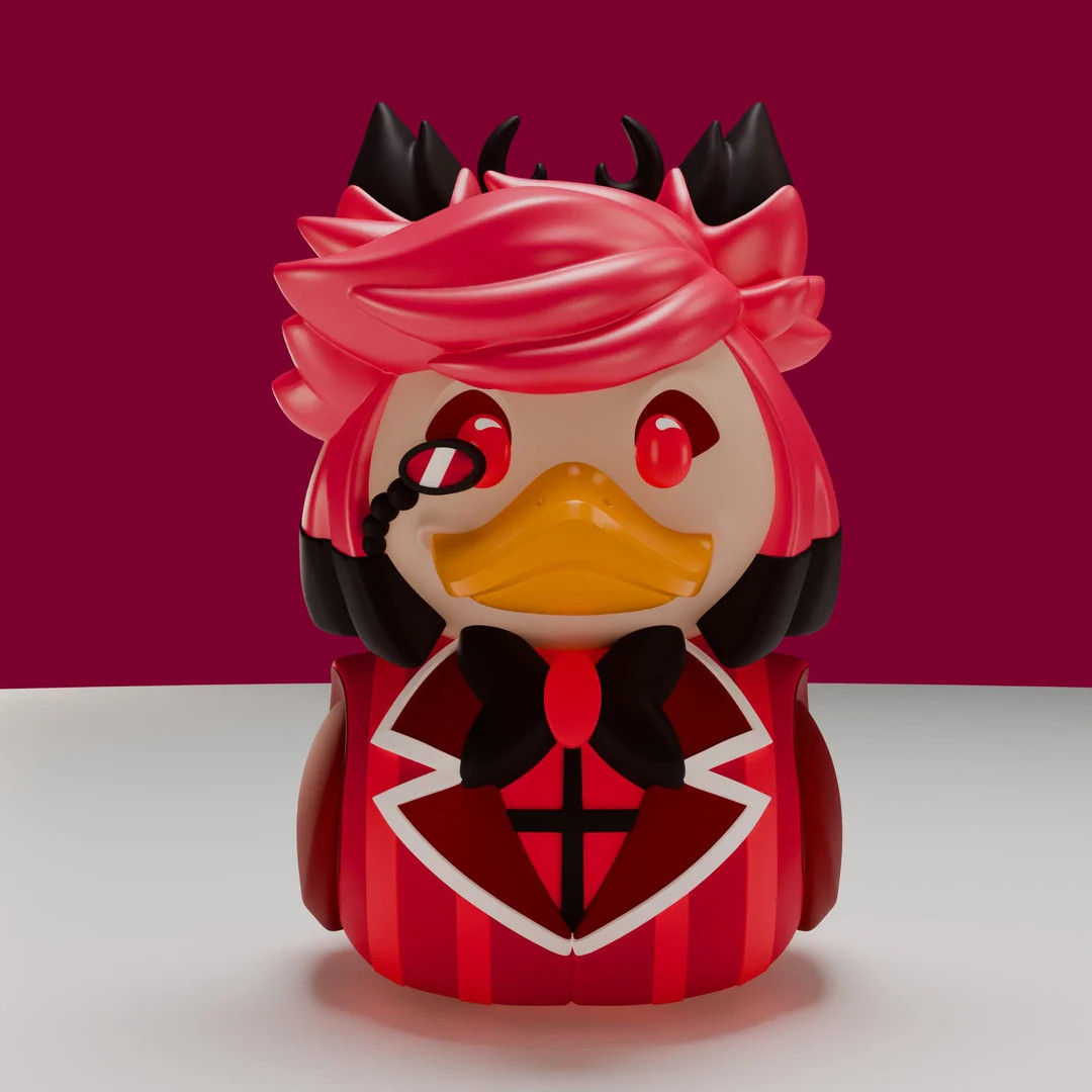 TUBBZ MINI EDITION Hazbin Hotel: Alastor Collectible Duck Vinyl Figure JEEP