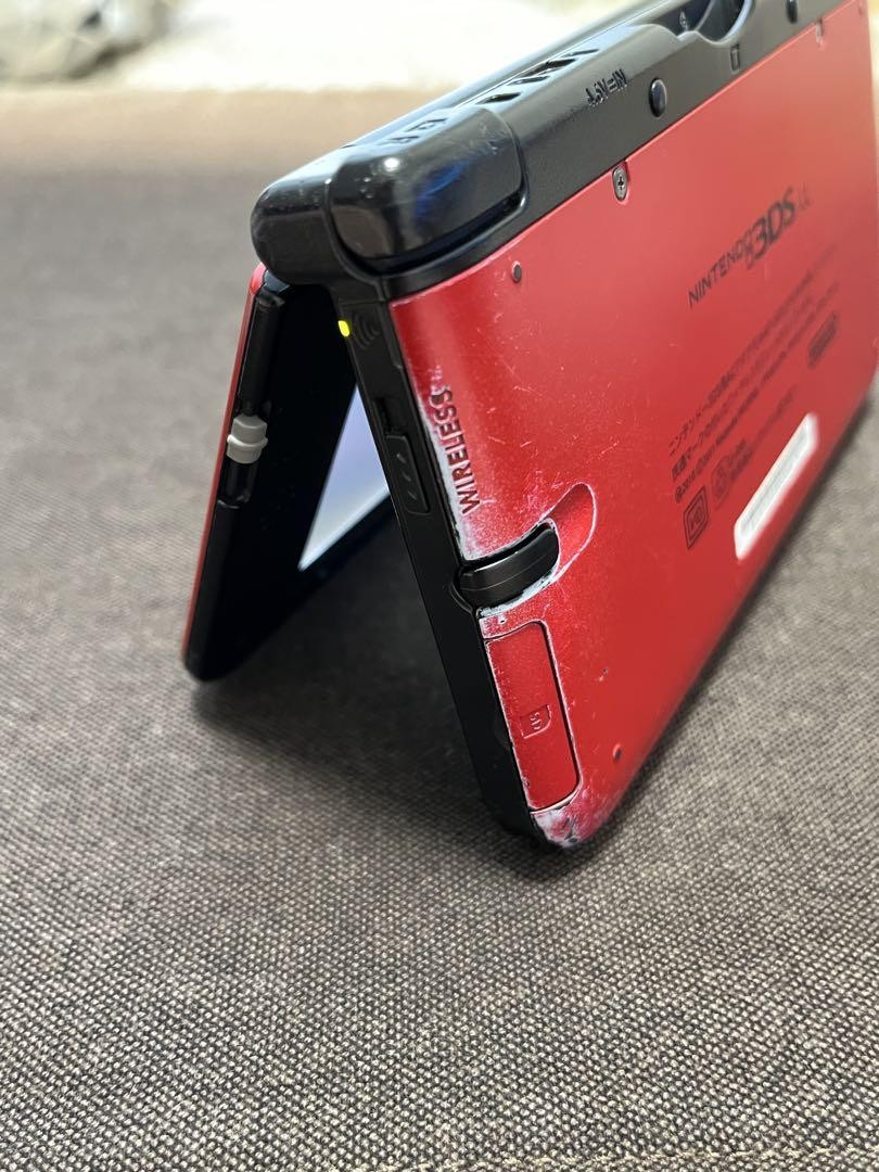 Nintendo 3DS LL Red x Black Body s0618m
