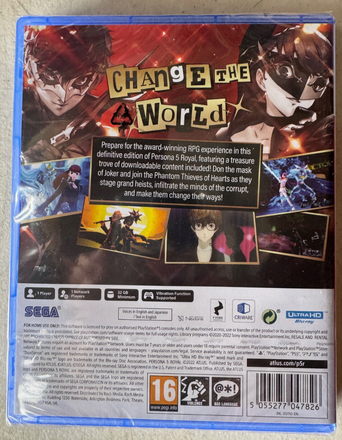 Persona 5 Royal Edition PS5 Brand New Factory Sealed PlayStation 5