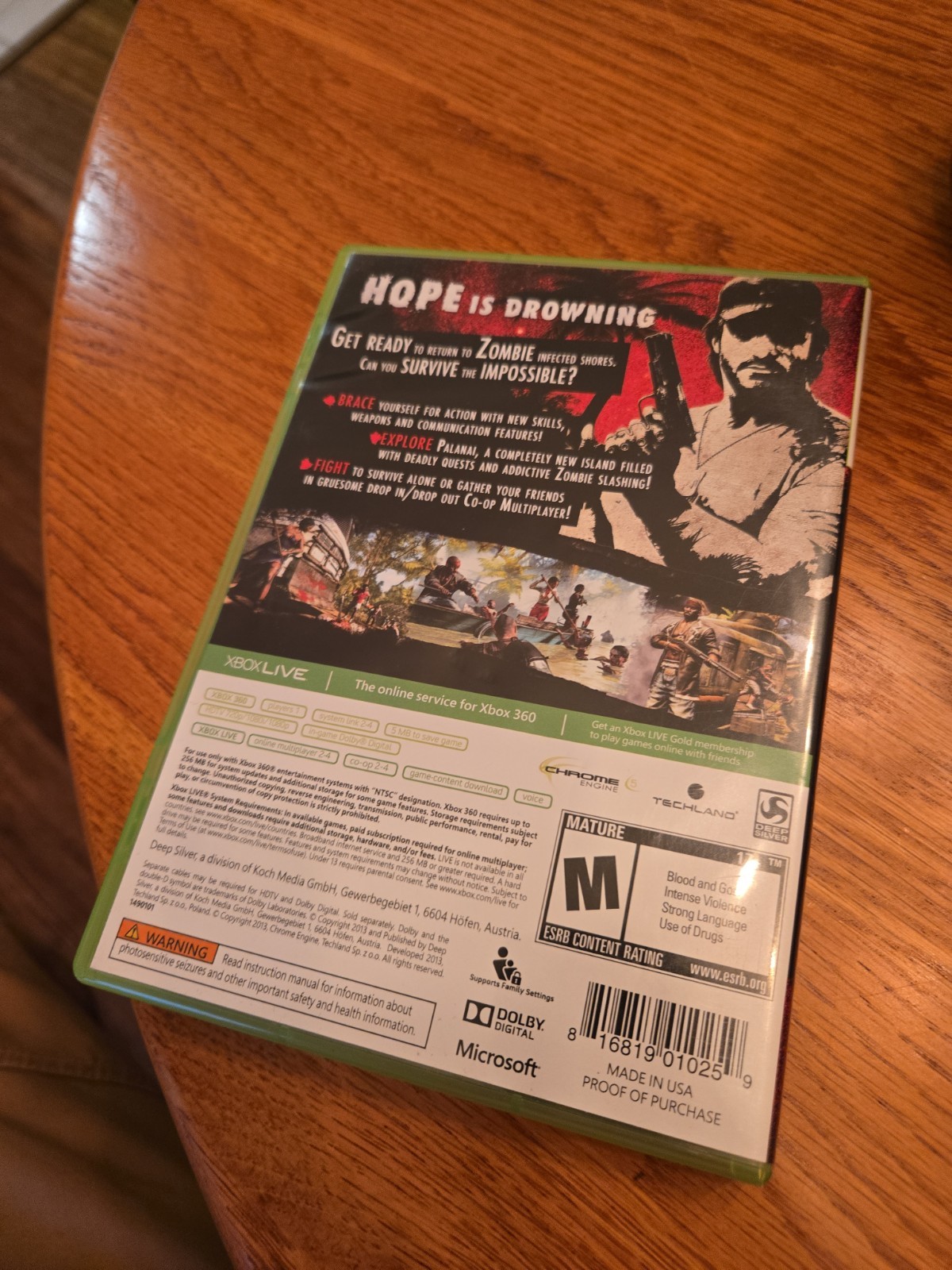 Dead Island: Riptide Special Edition Microsoft Xbox 360 2013 CIB Complete