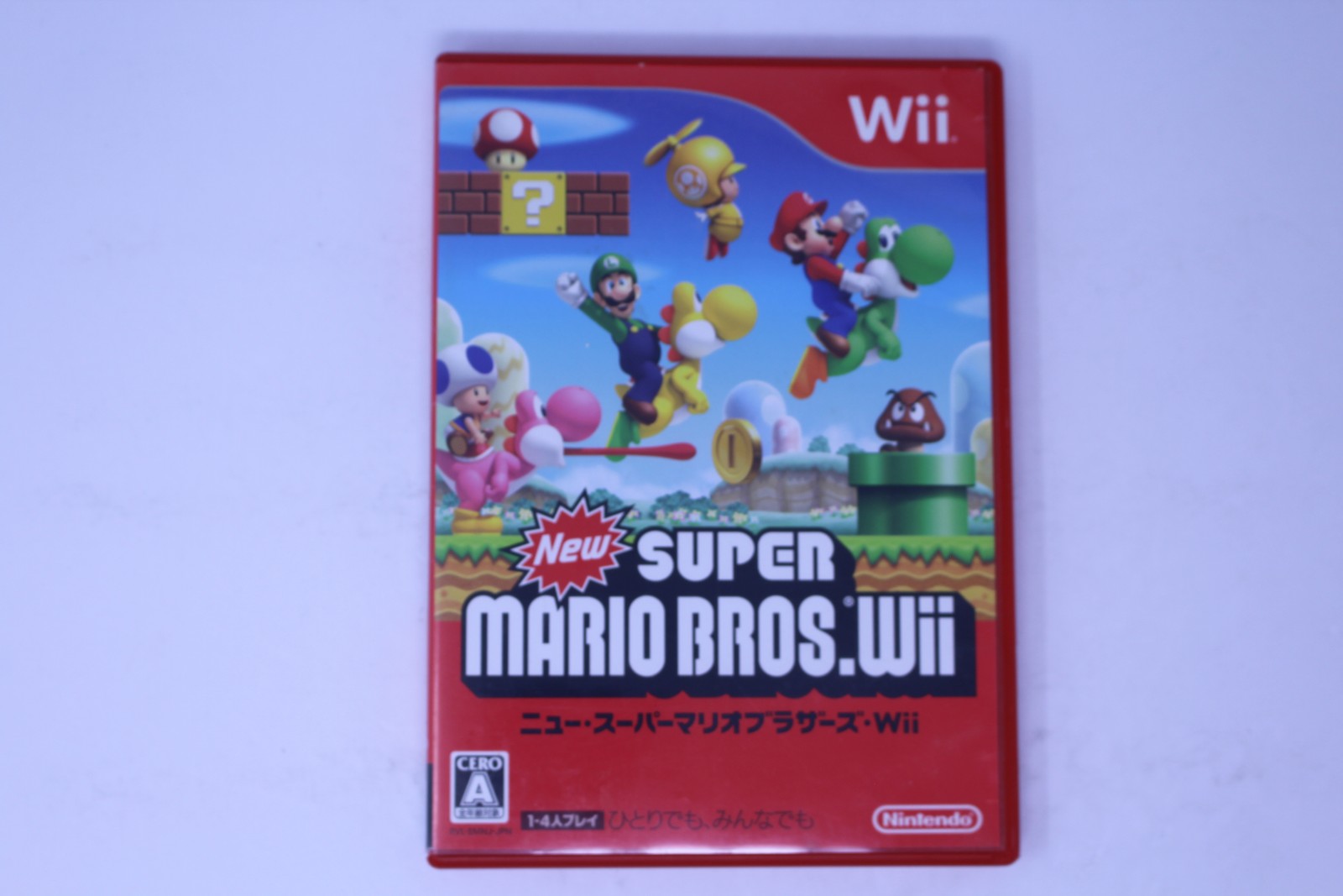 New Super Mario Bros. Wii (Japan) Wii (Region Locked) JPN