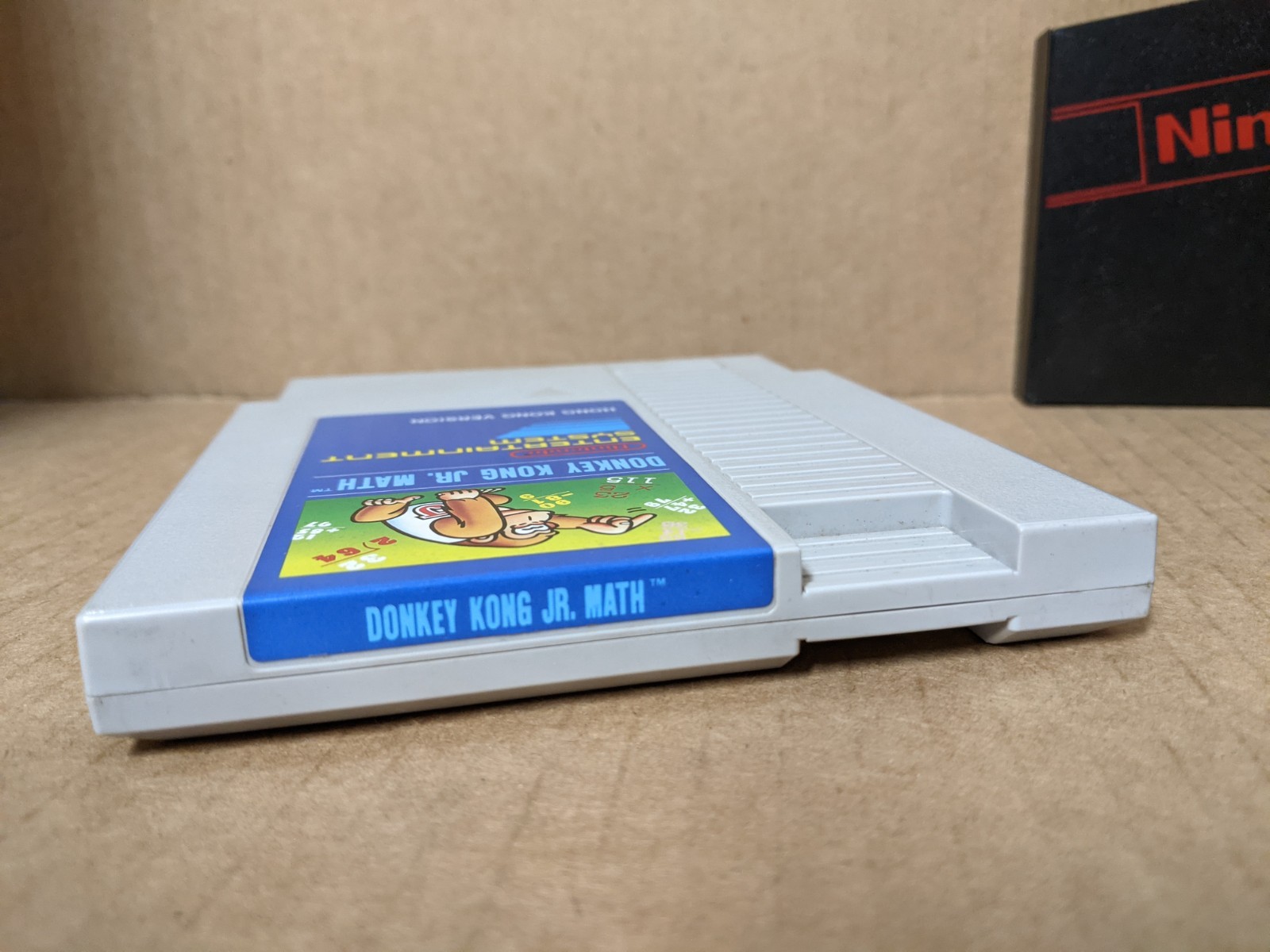 Donkey Kong Jr. Math Hong Kong Version for Nintendo NES