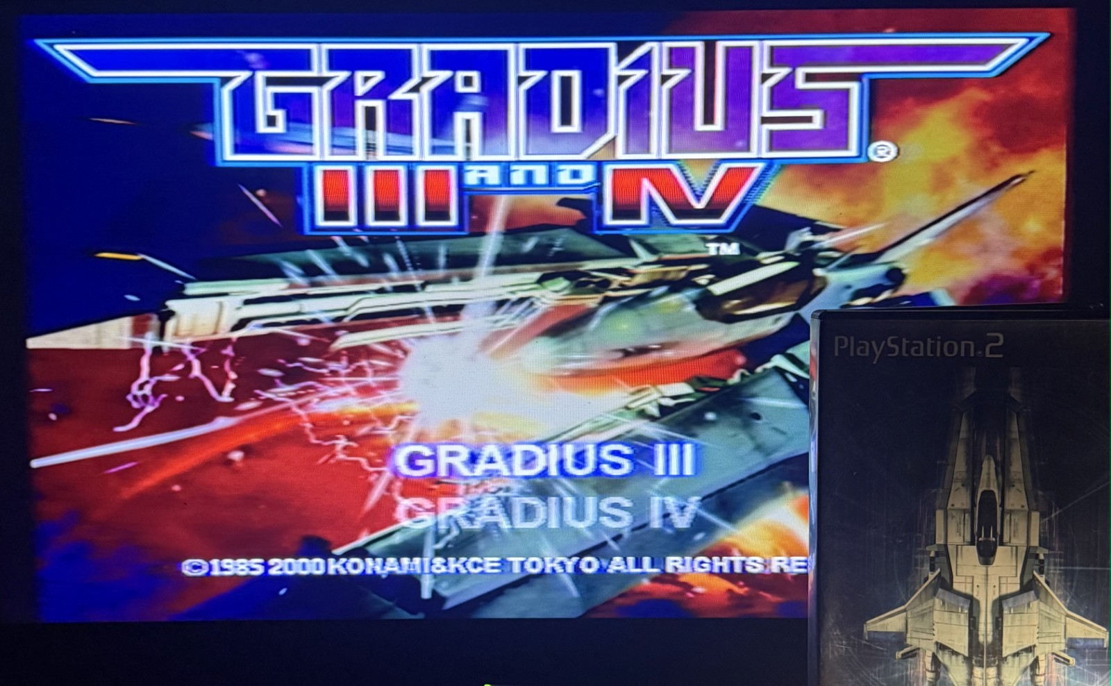 Gradius III (3) and IV (4) PlayStation 2 CIB W/Manual & Reg Card- Tested