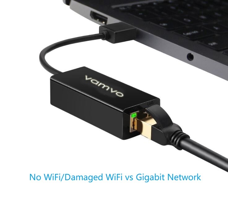 Nintendo Switch Wired Internet LAN Adapter, USB 3.0 to Ethernet Gigabit Adapter