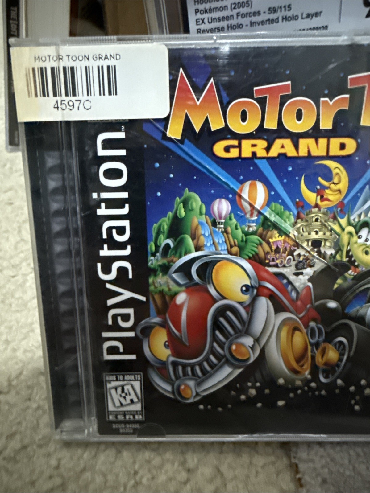 1996 SCEA Motor Toon Grand Prix (PlayStation 1) CIB NTSC/U